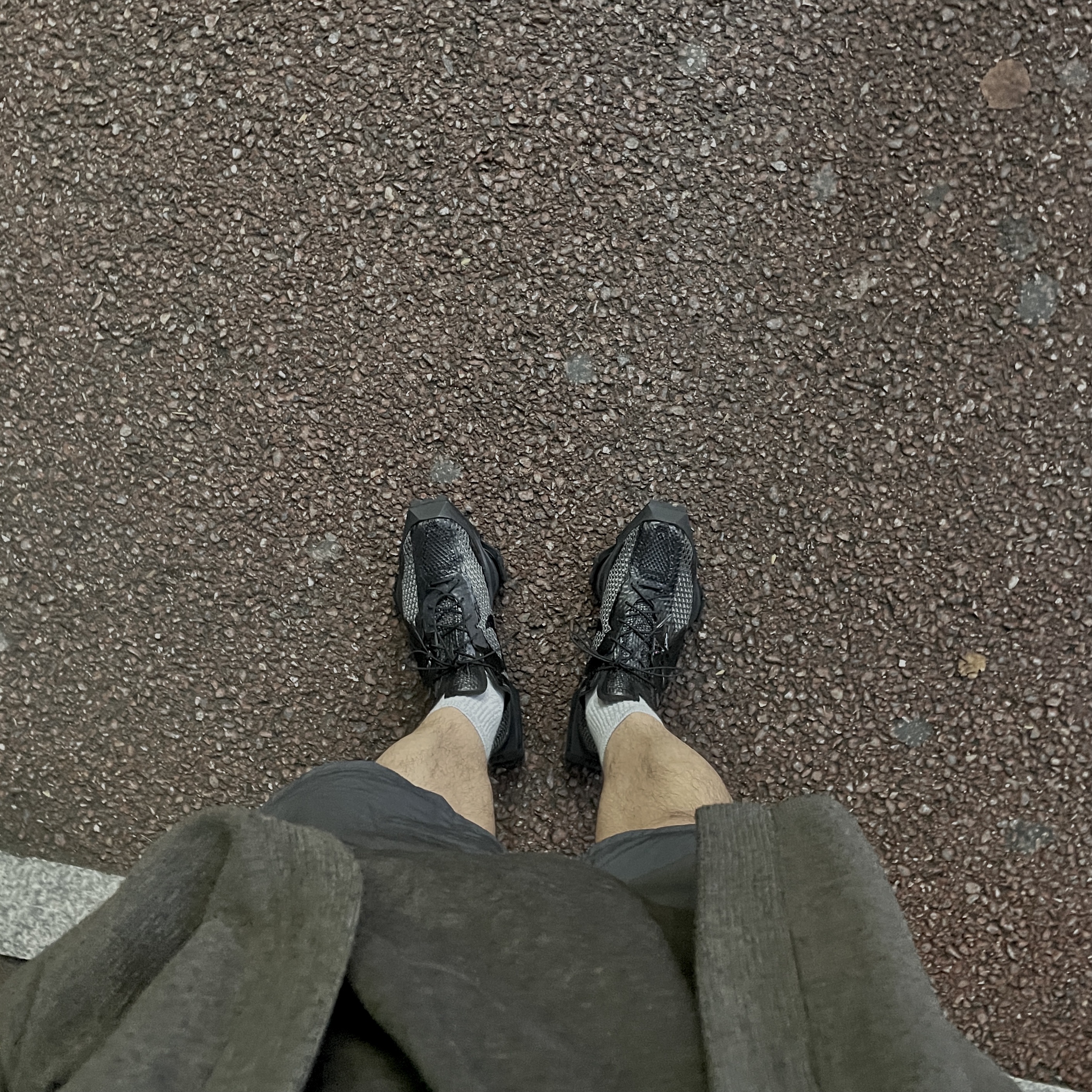Nike x Matthew M Williams Zoom 004 Triple Black 착용 스타일