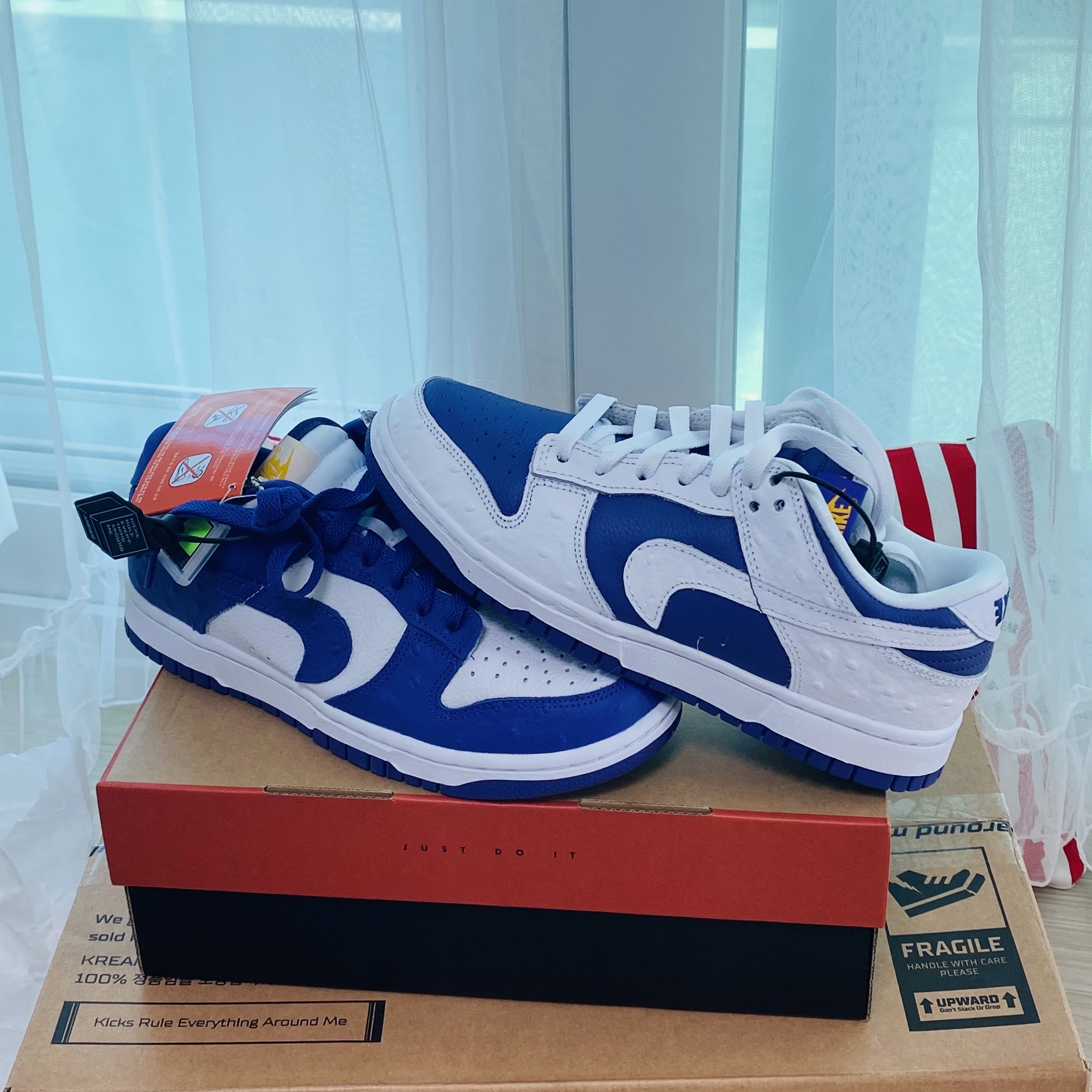 (W) Nike Dunk Low SE Flip 착용 스타일 - 2