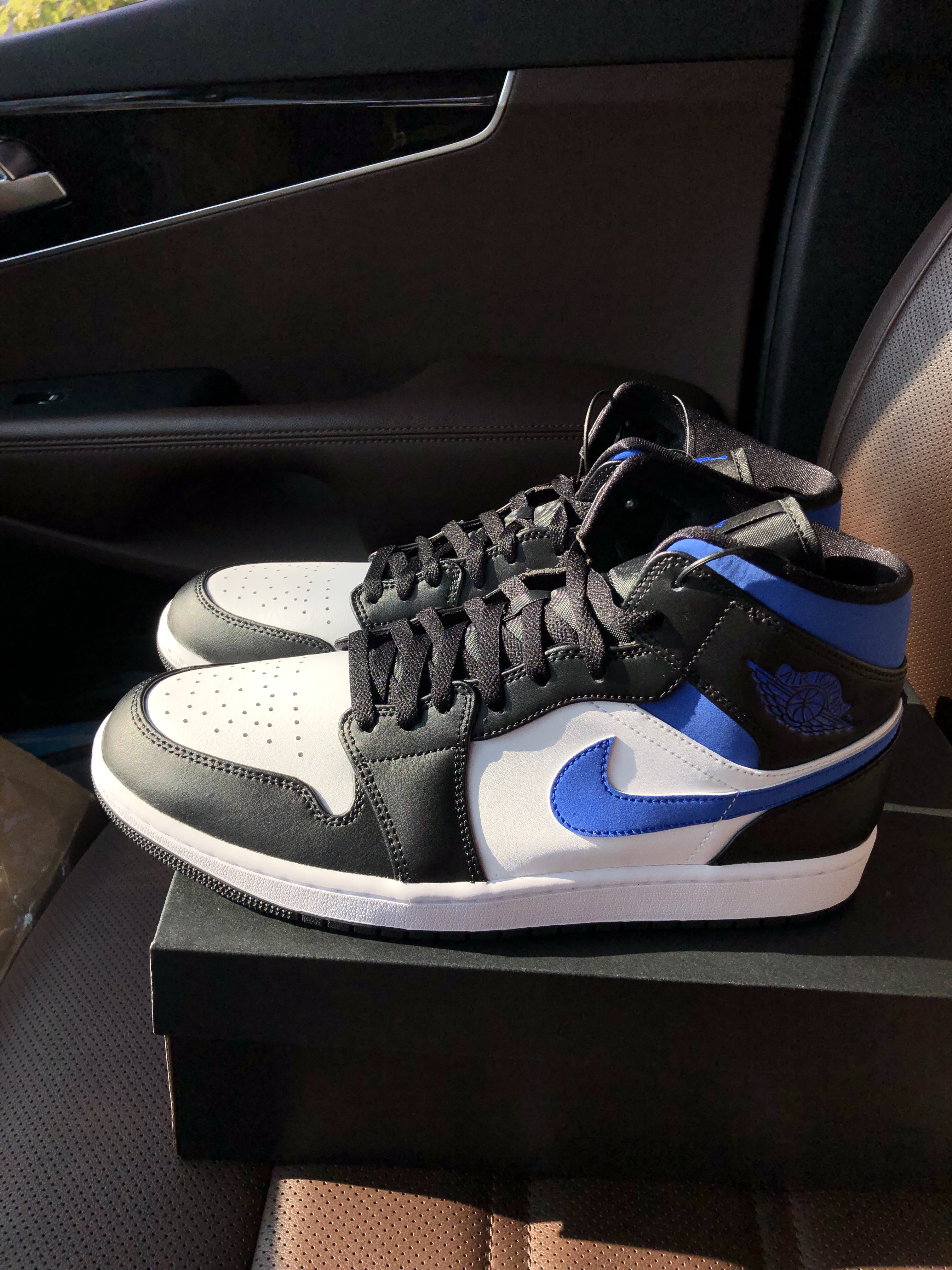 Jordan 1 Mid Racer Blue 착용 스타일
