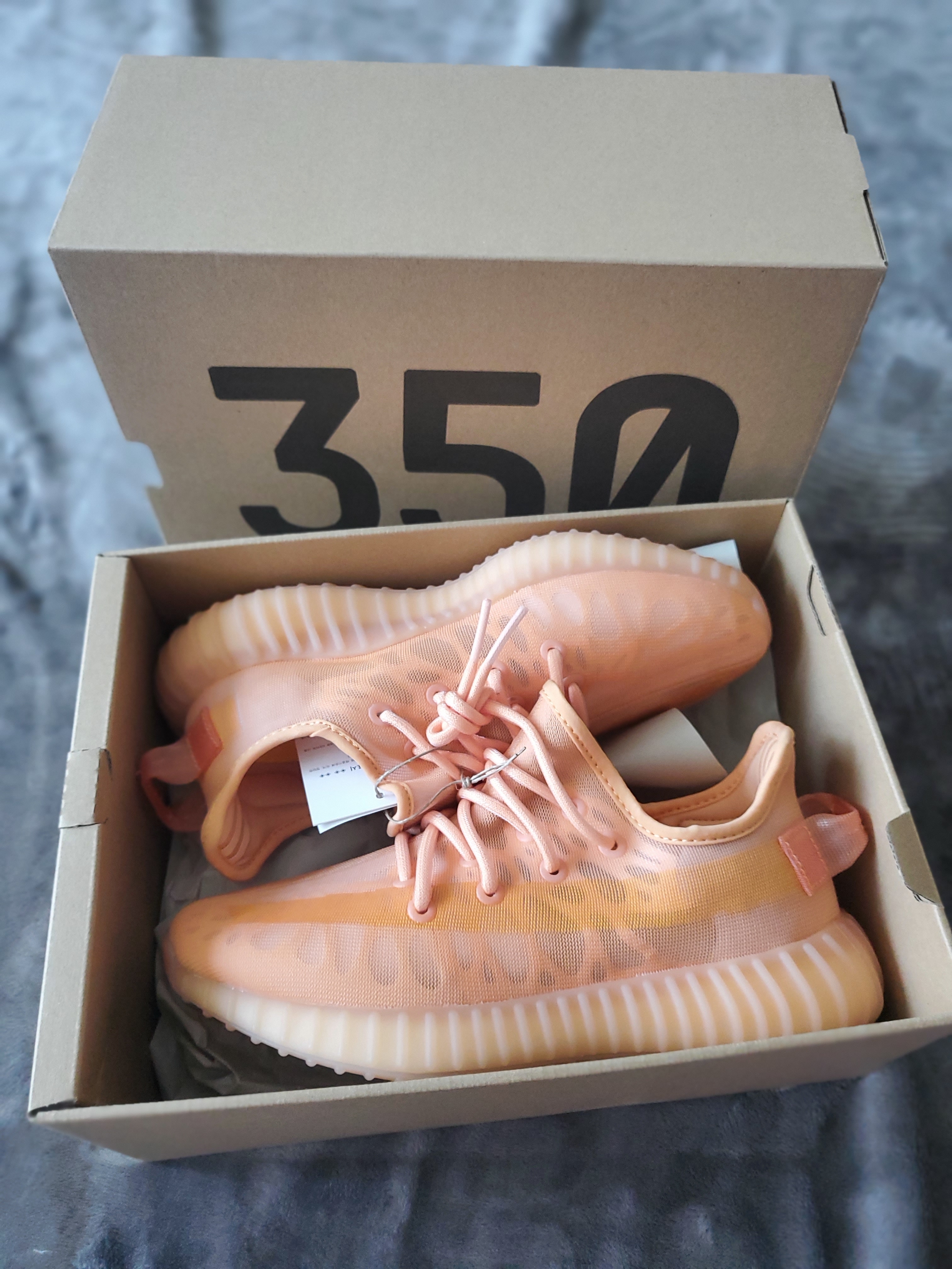 Adidas Yeezy Boost 350 V2 Mono Clay 착용 스타일 - 1