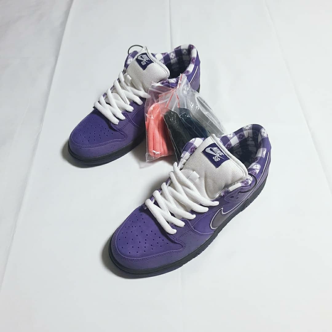 Nike x Concepts SB Dunk Low Purple Lobster (Special Box), Nike x Concepts SB Dunk Low Purple Lobster (Regular Box) 착용 스타일 - 3
