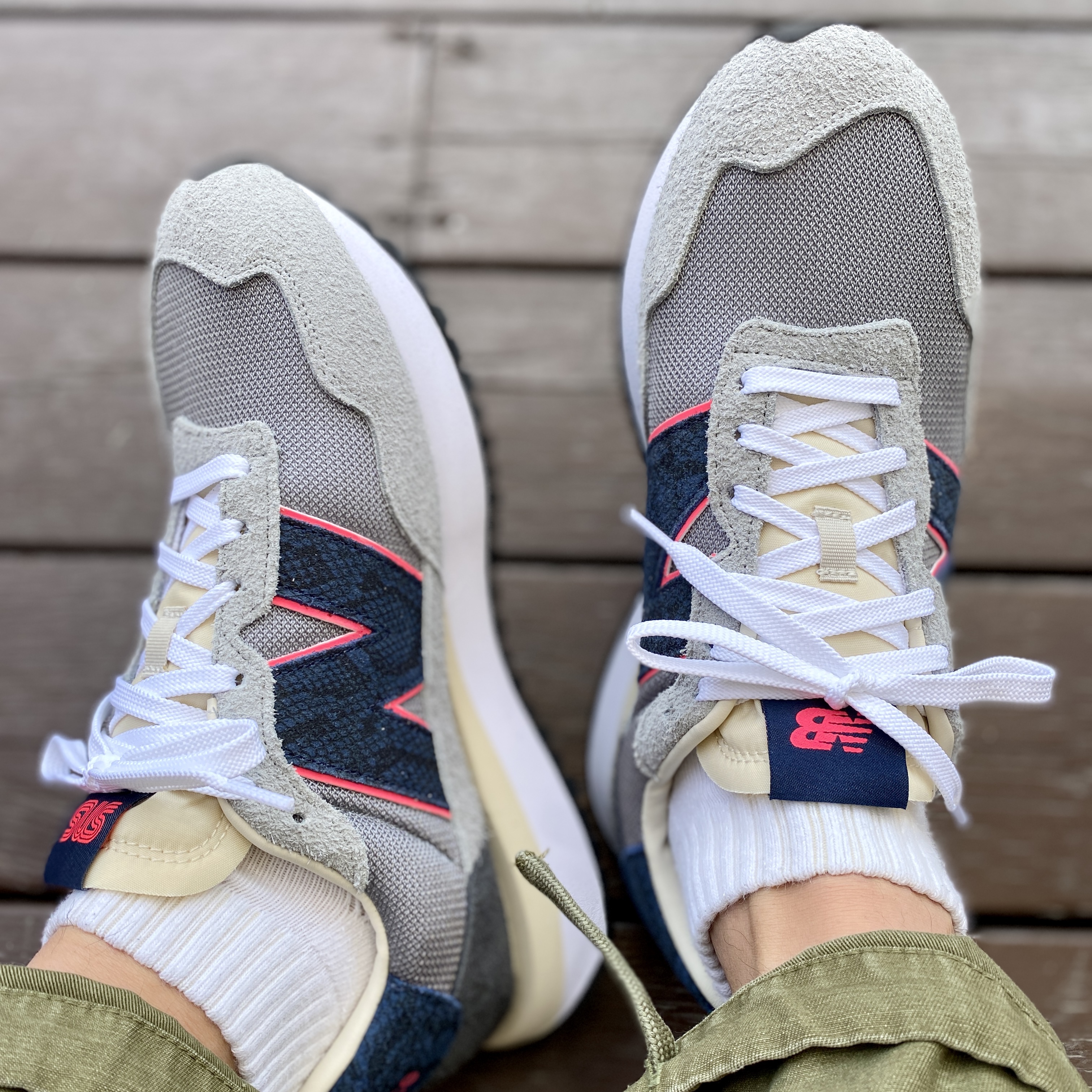 New Balance x SNS 237 Blue Racer 착용 스타일 - 1
