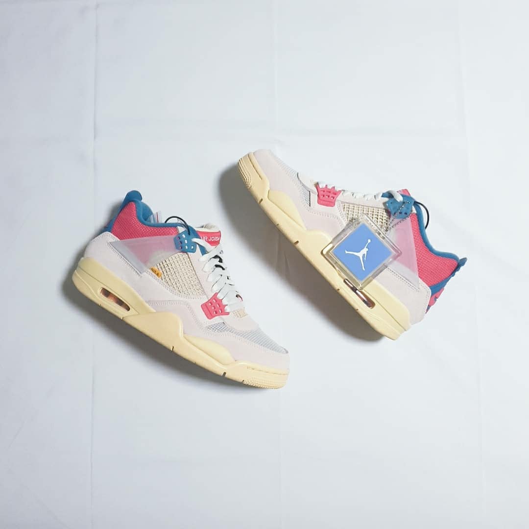 Jordan 4 x Union Retro Guava Ice 착용 스타일 - 2