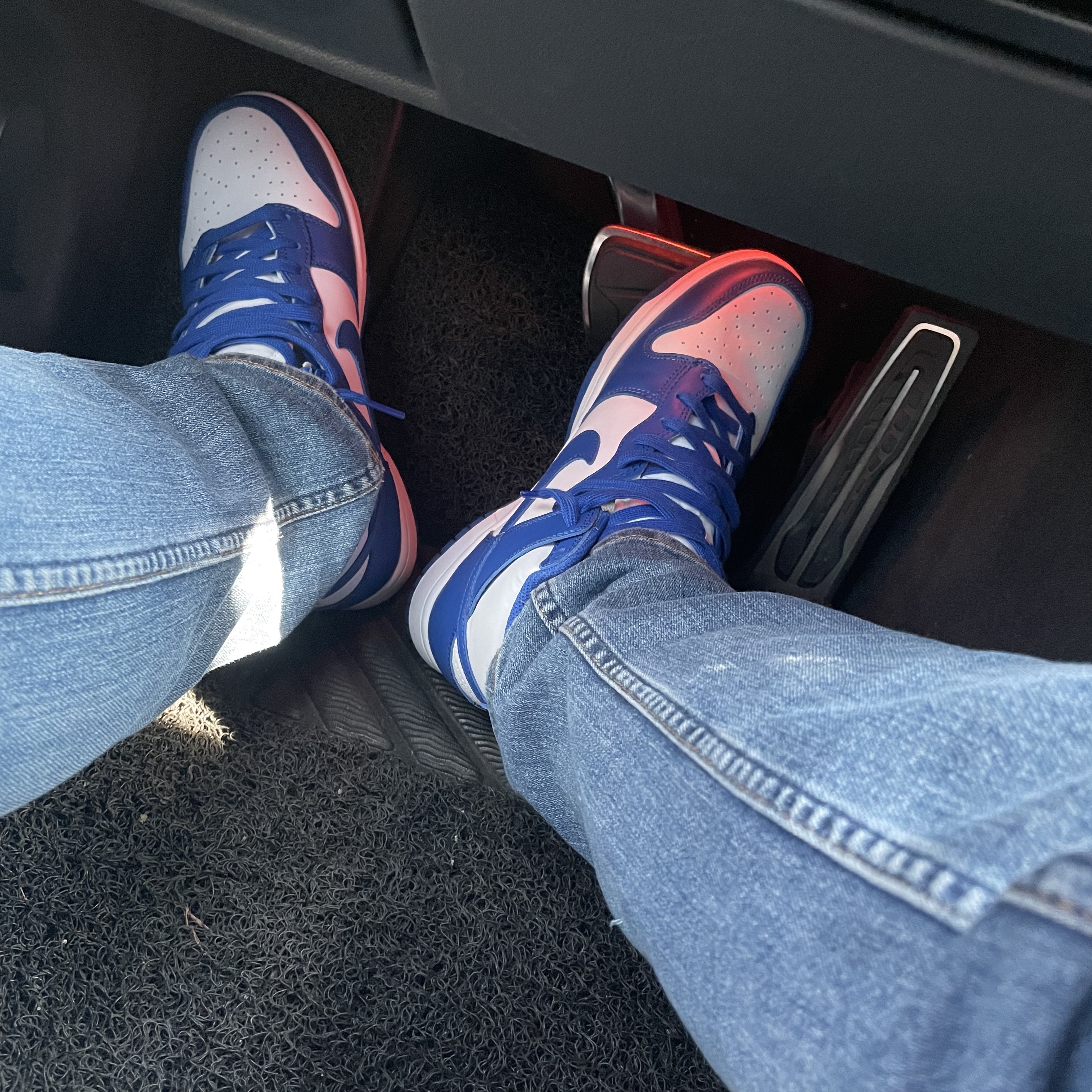 Nike Dunk High Retro Game Royal 착용 스타일 - 2