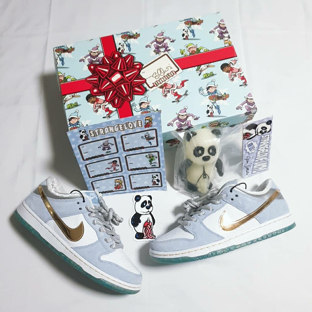 Nike x Sean Cliver SB Dunk Low Holiday Special (Special Box) 착용 스타일 - 5
