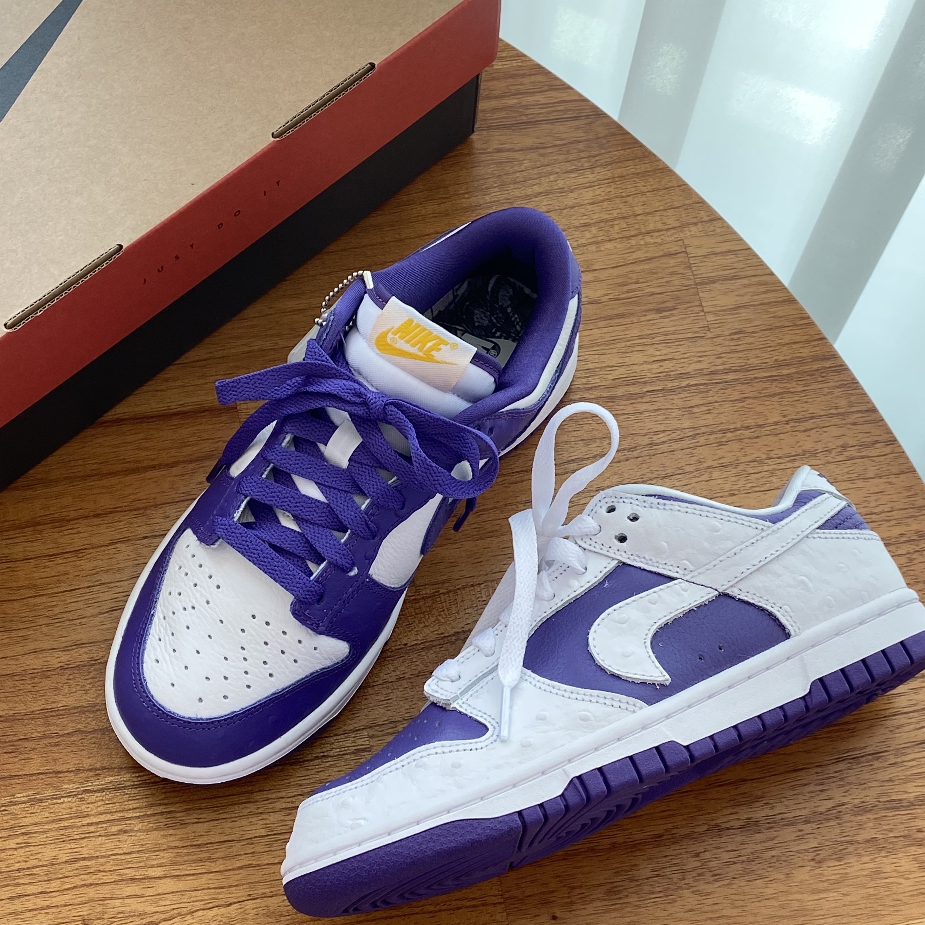 (W) Nike Dunk Low SE Flip 착용 스타일