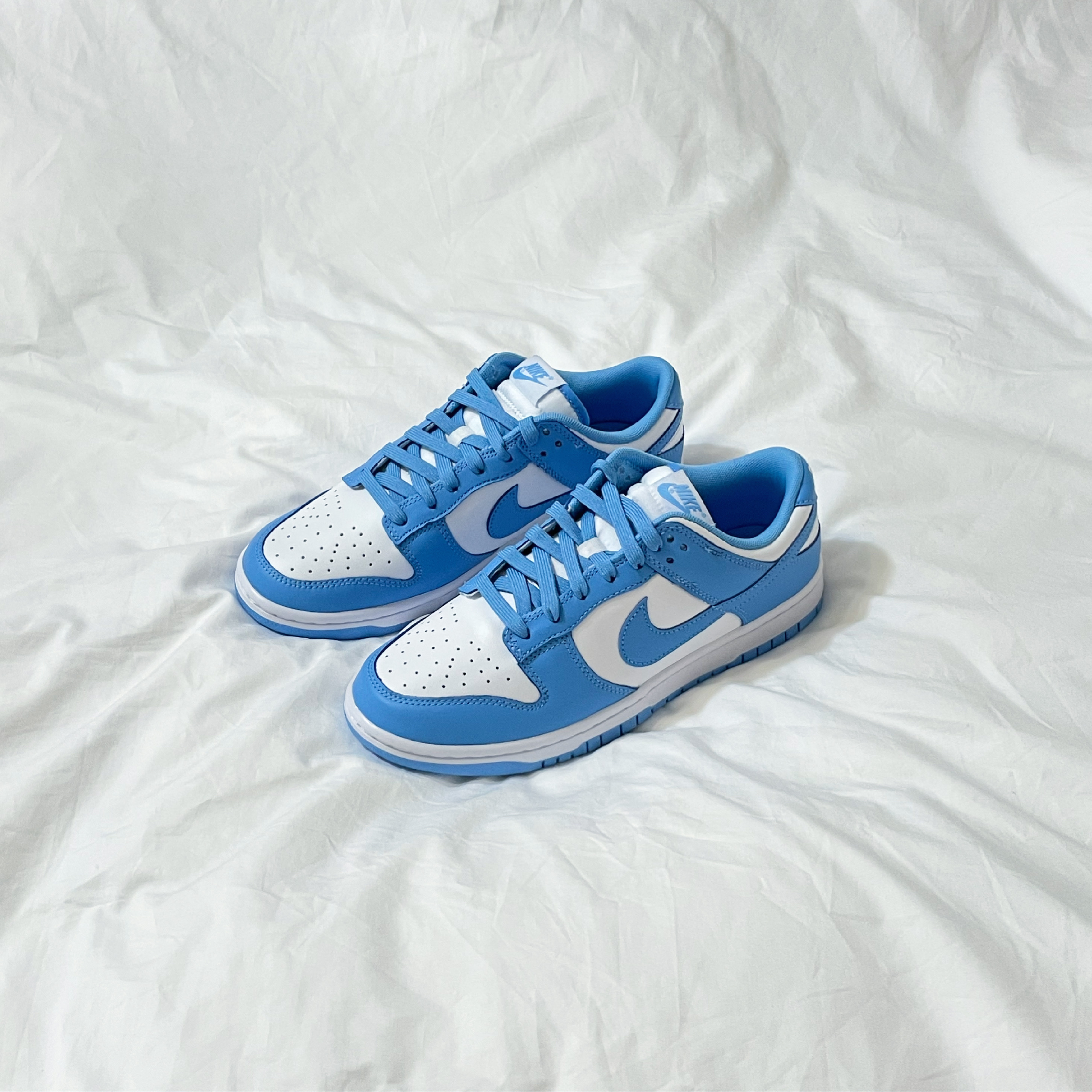 Nike Dunk Low Retro University Blue 착용 스타일