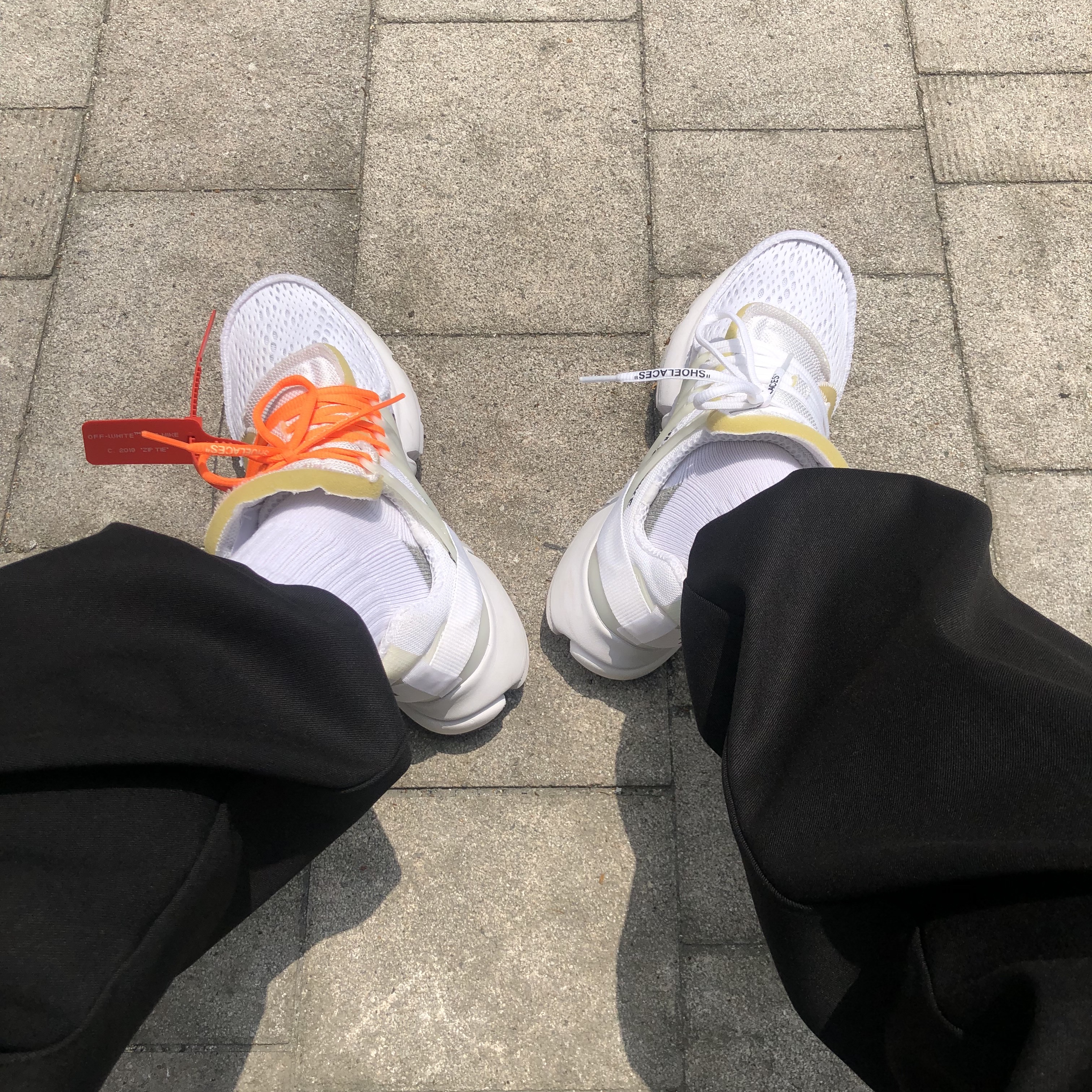 Nike x Off-White Air Presto White 착용 스타일