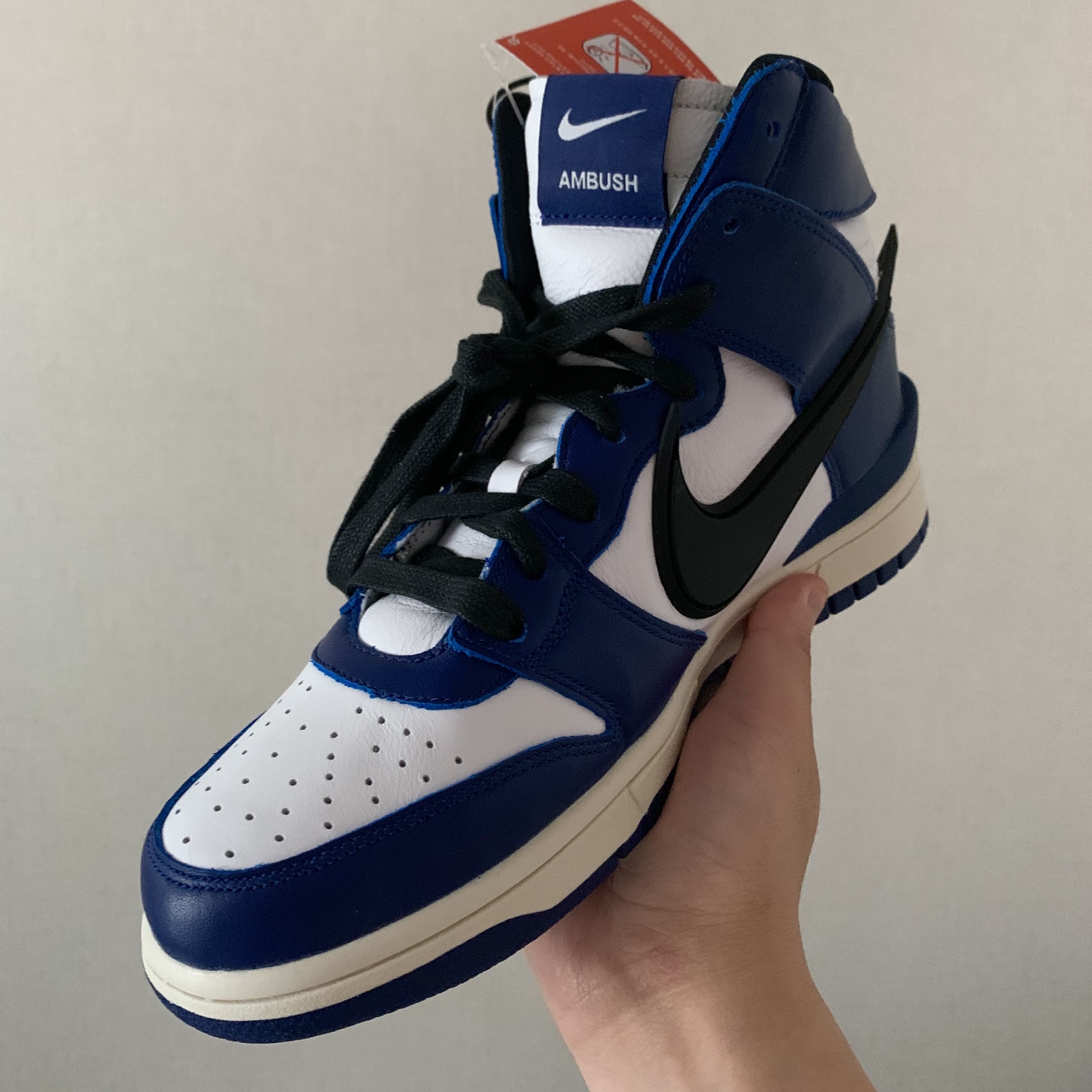 Nike x Ambush Dunk High Deep Royal Blue 착용 스타일