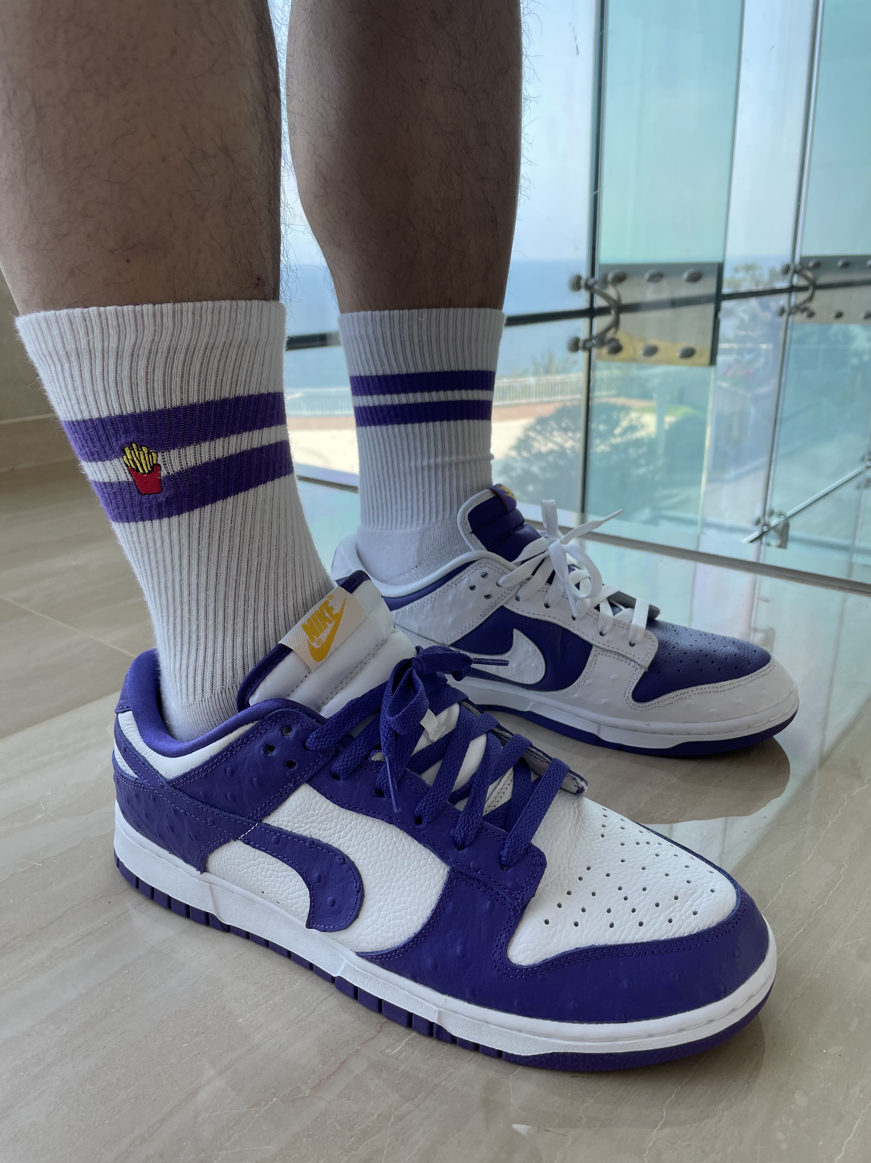 (W) Nike Dunk Low SE Flip 착용 스타일 - 5
