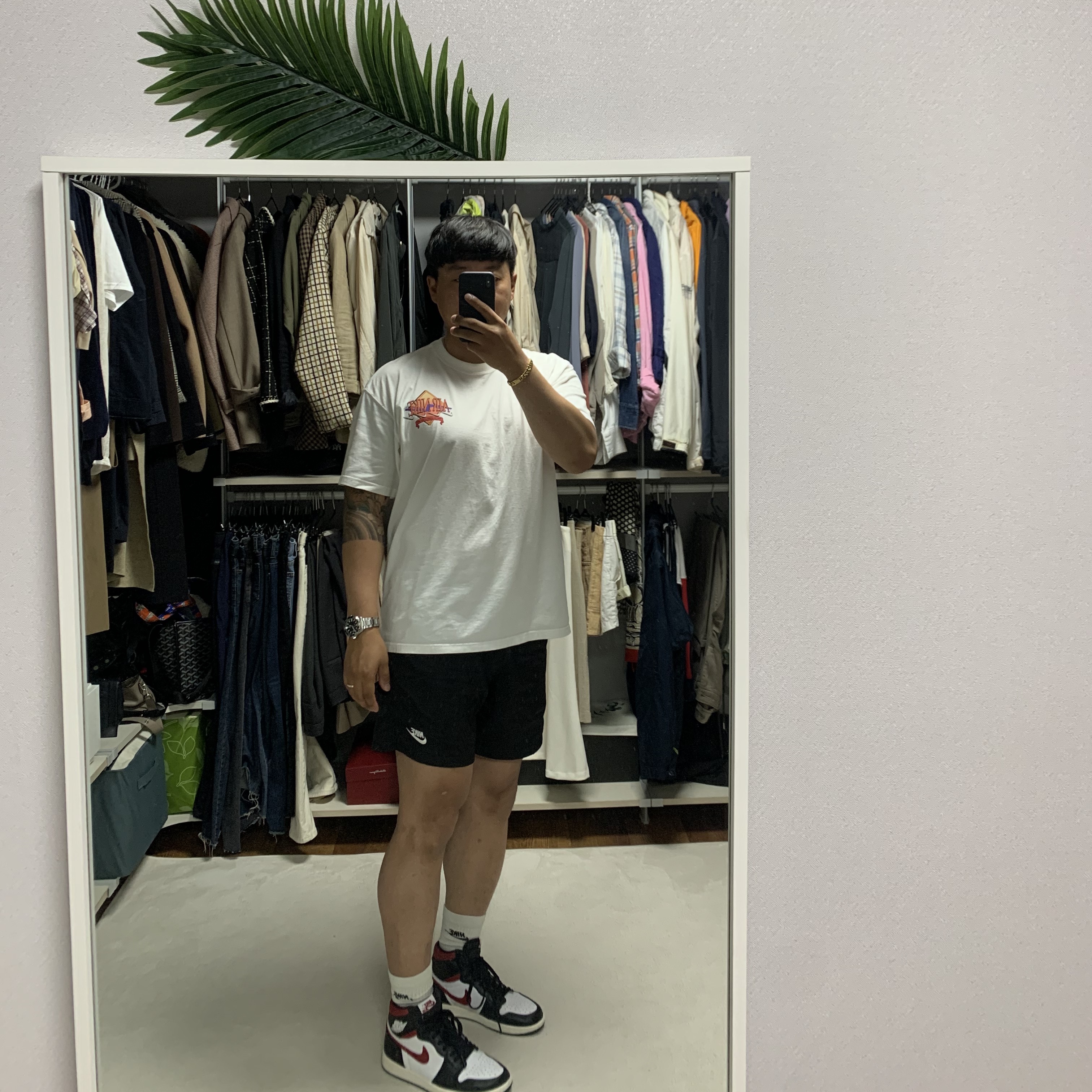 Jordan 1 Retro High OG Gym Red 착용 스타일