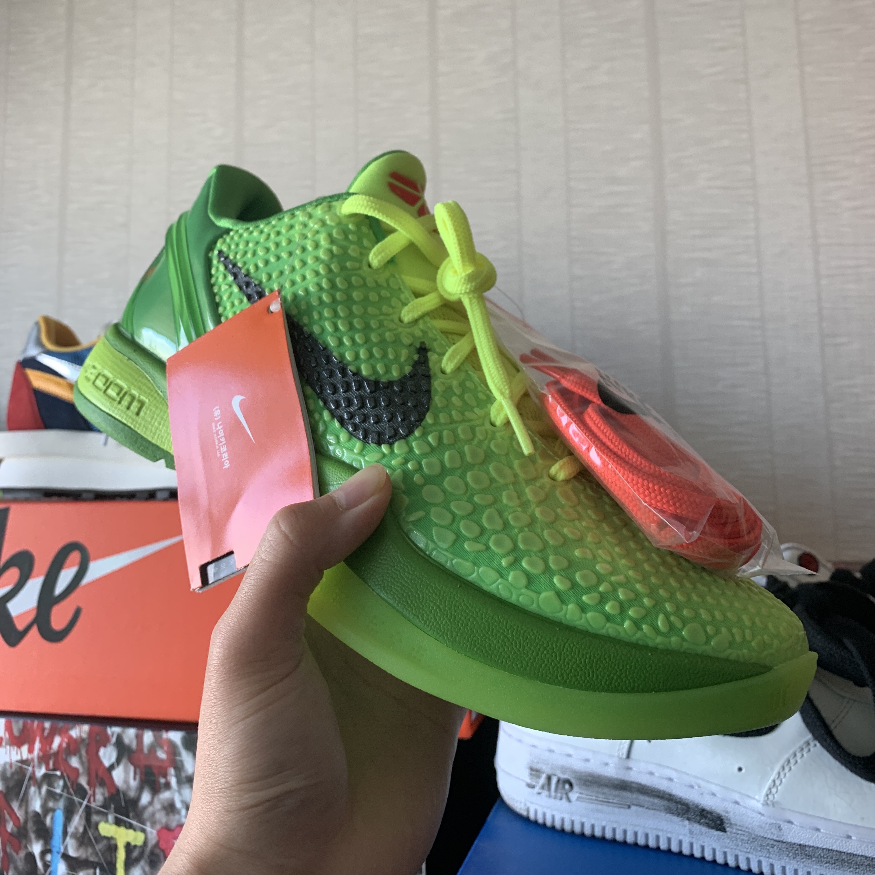 Nike Kobe 6 Protro Green Apple 착용 스타일 - 1