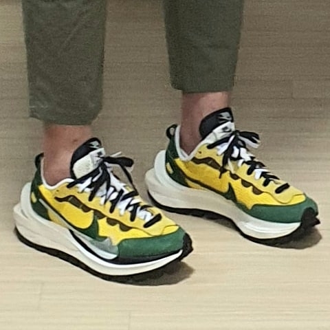 Essentials Short Sleeve Polo Cream - 21SS, Nike x Sacai VaporWaffle Tour Yellow & Gorge Green Sail 착용 스타일 - 2