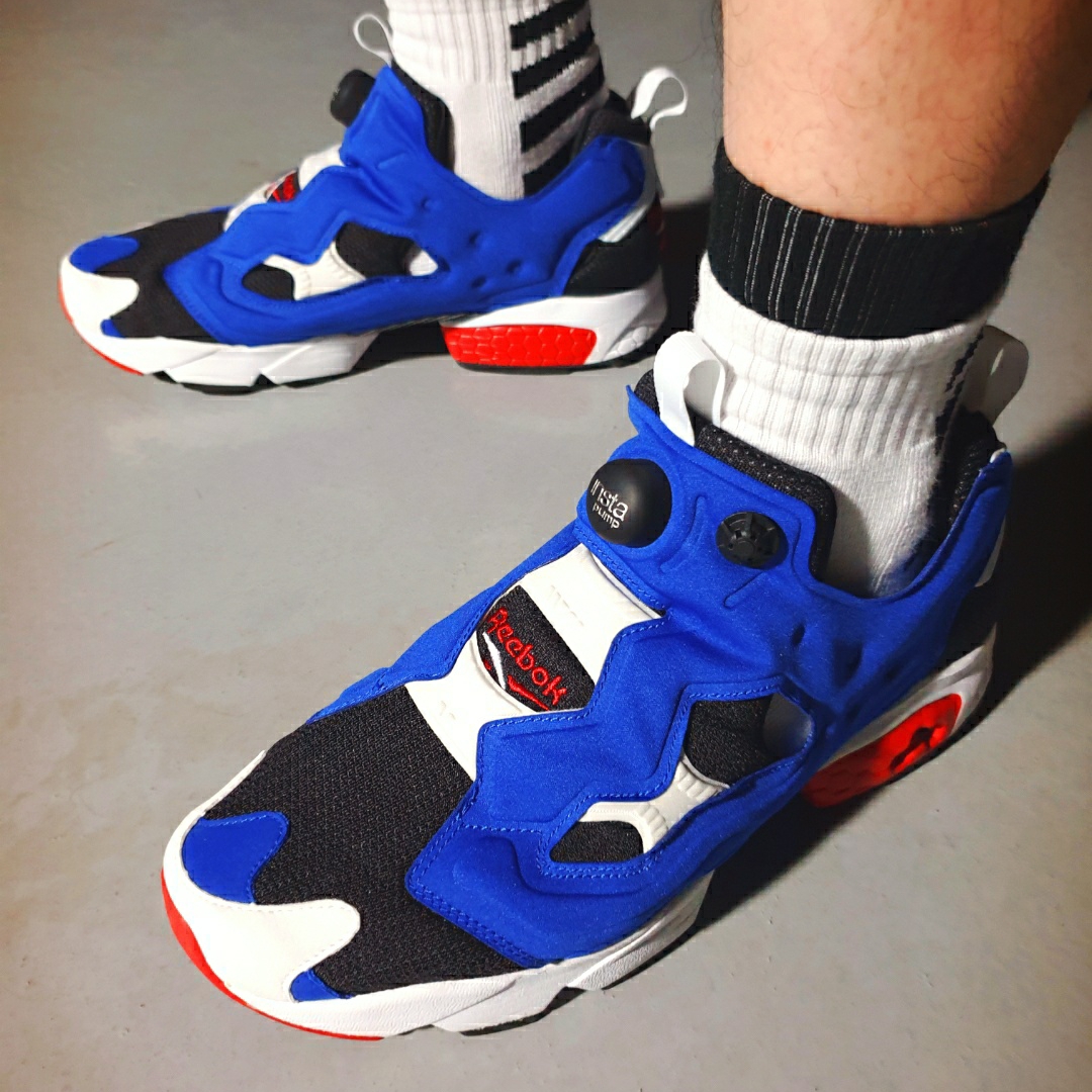 Reebok Instapump Fury Tricolor 착용 스타일 - 4