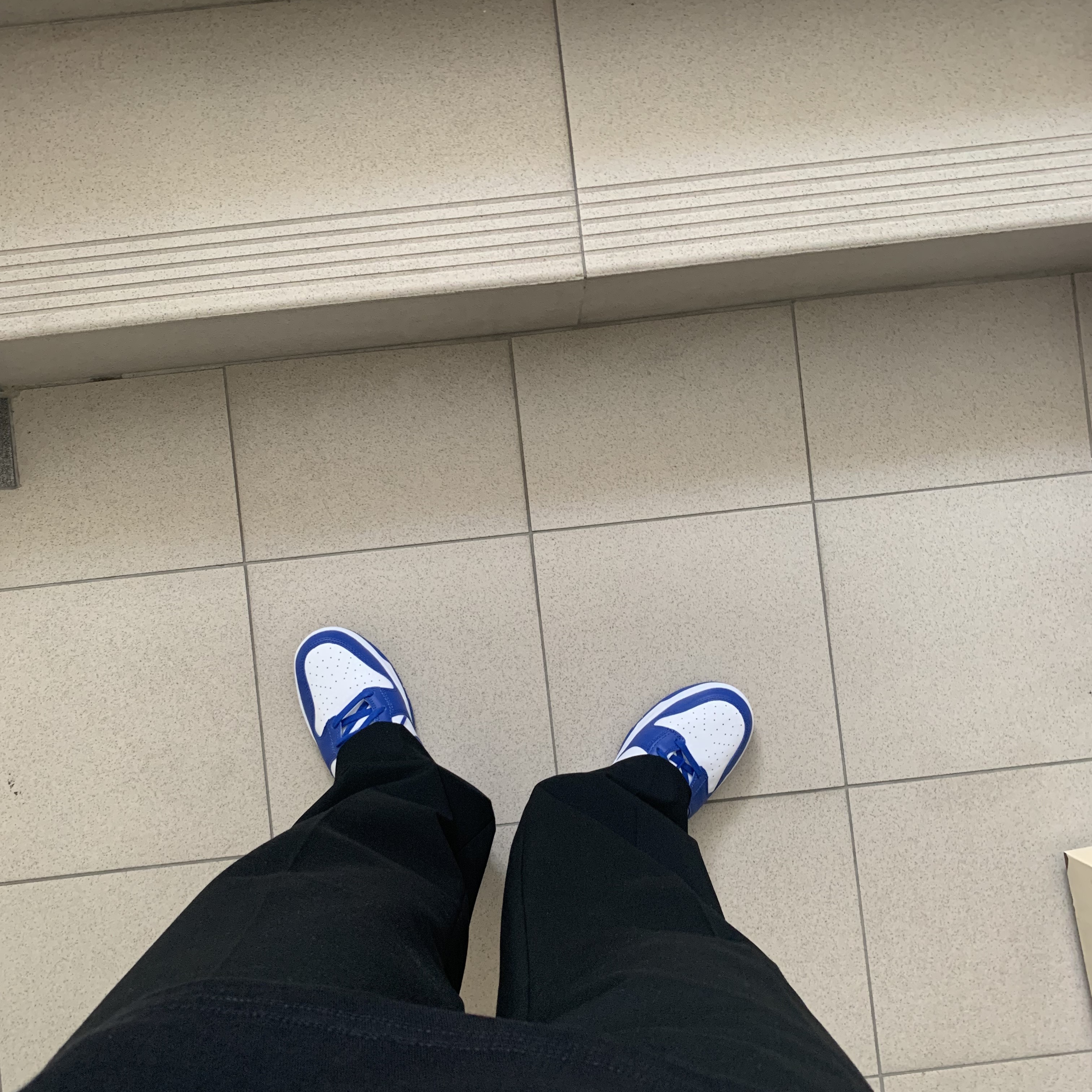 Nike Dunk High Retro Game Royal 착용 스타일 - 2