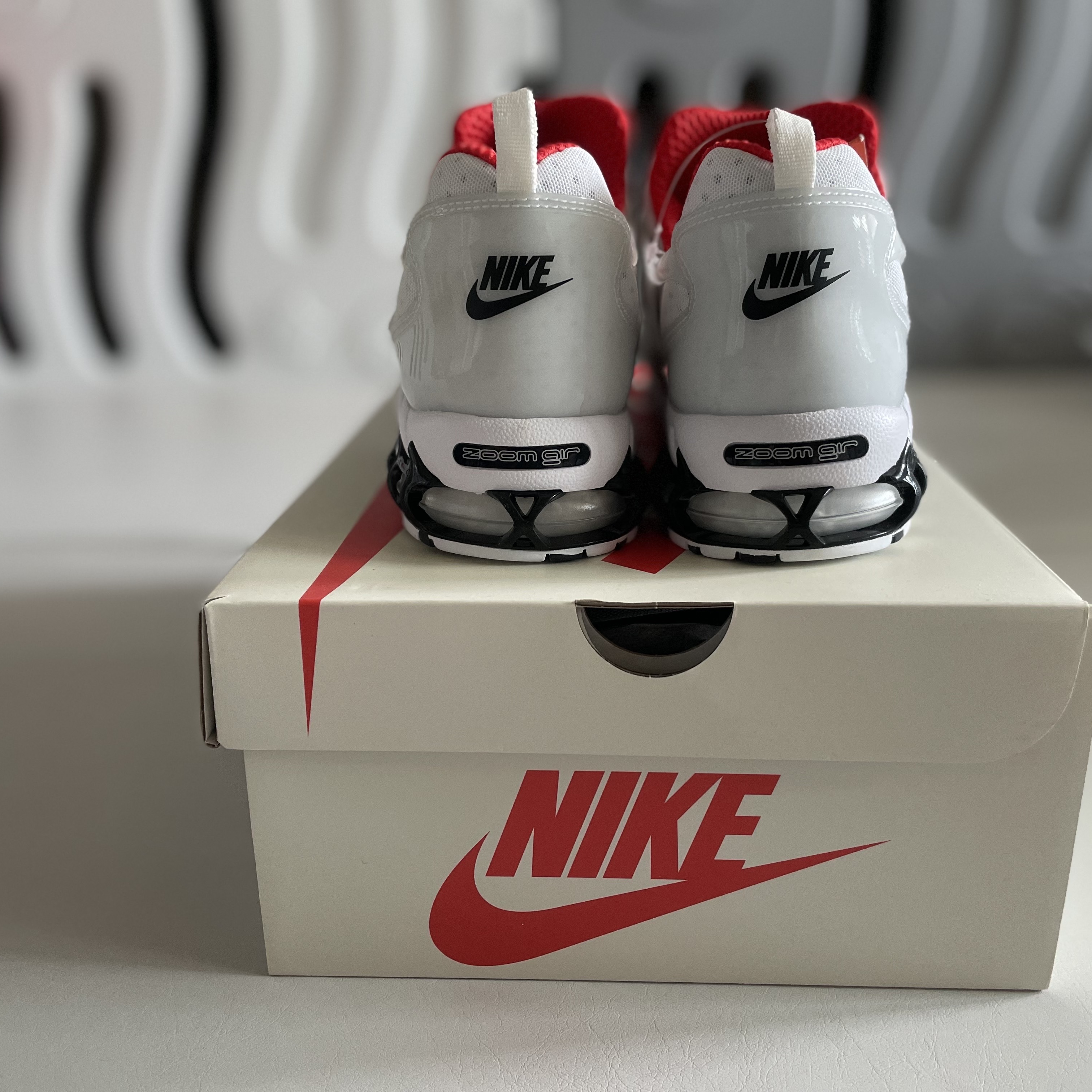 Nike x Stussy Air Zoom Spiridon Kukini White 착용 스타일 - 4