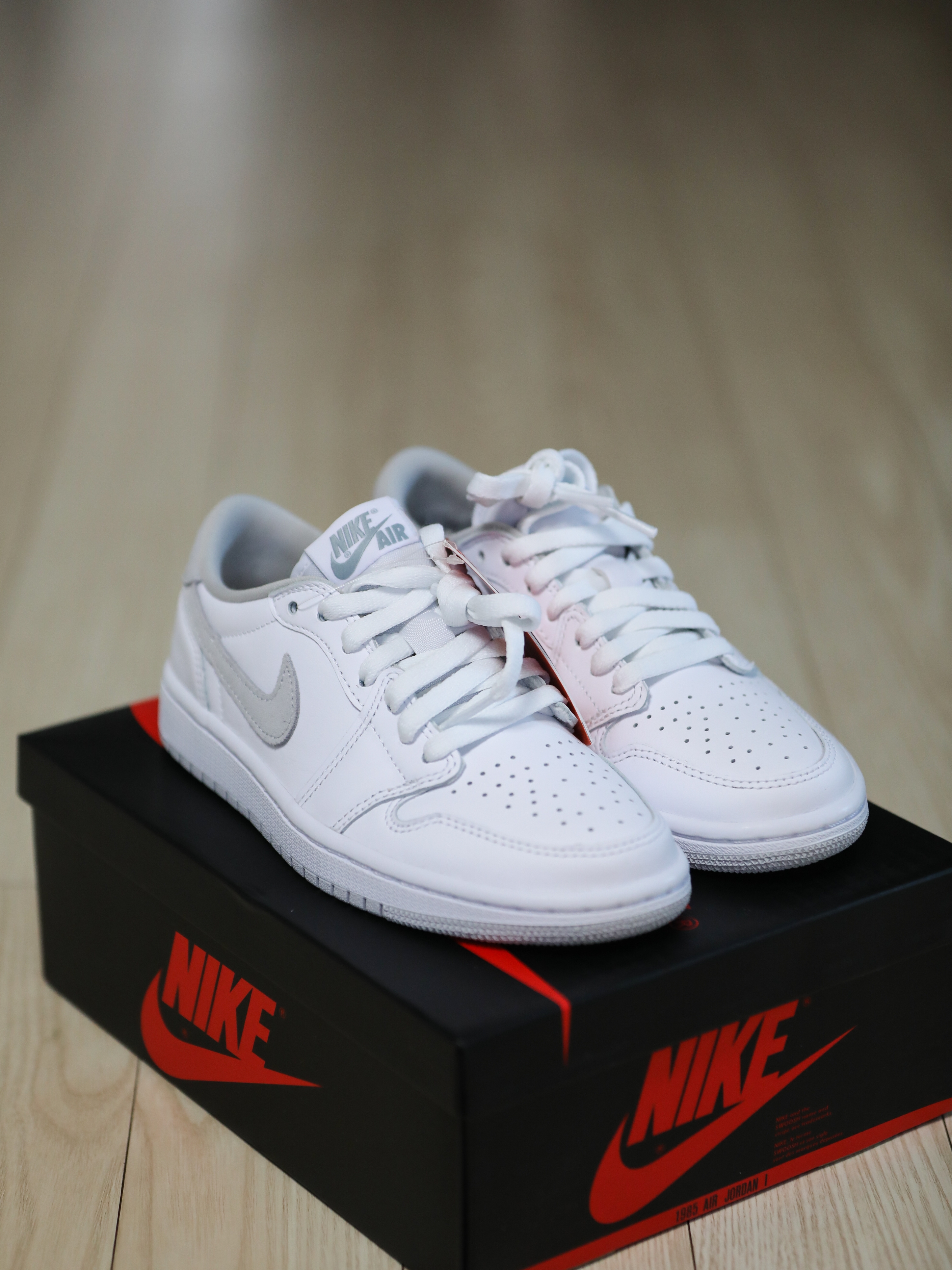 (W) Jordan 1 Low OG Neutral Grey 착용 스타일 - 4