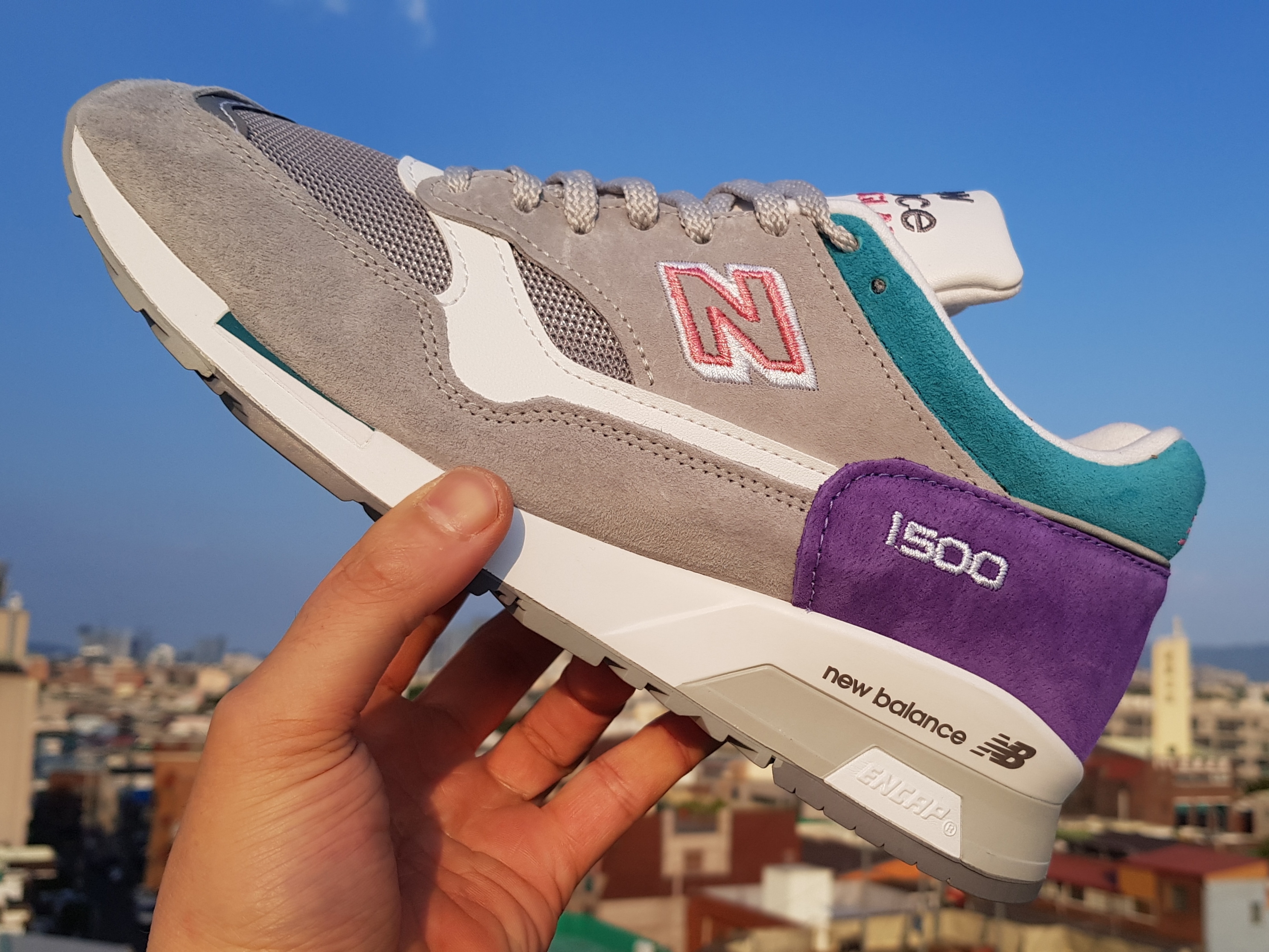New Balance 1500 Made in UK City Sunrise 착용 스타일