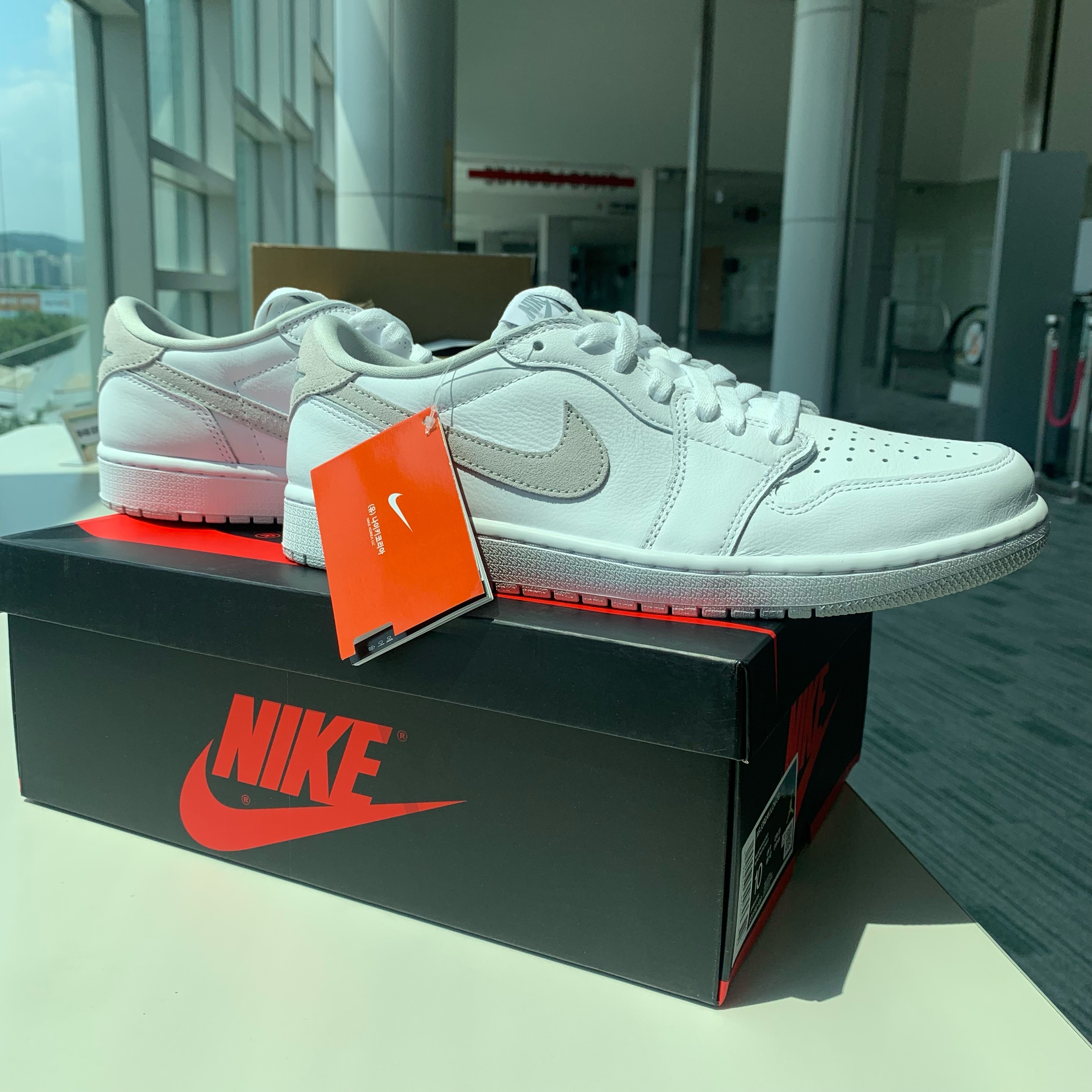 Jordan 1 Low OG Neutral Grey 착용 스타일 - 2