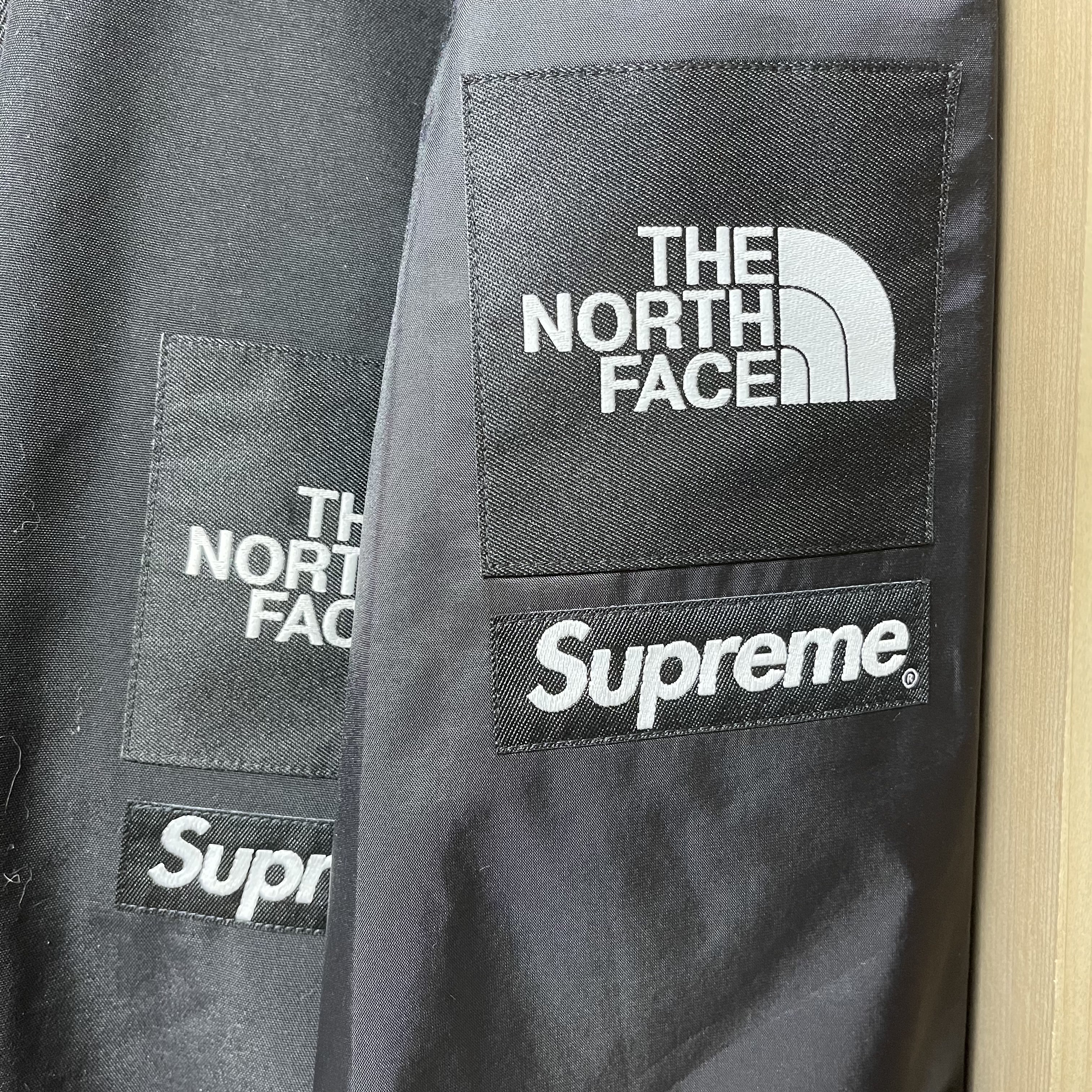 Nike x Peaceminusone Air Force 1 Low Para-Noise, Supreme x The North Face RTG Jacket + Vest Black - 20SS 착용 스타일 - 3
