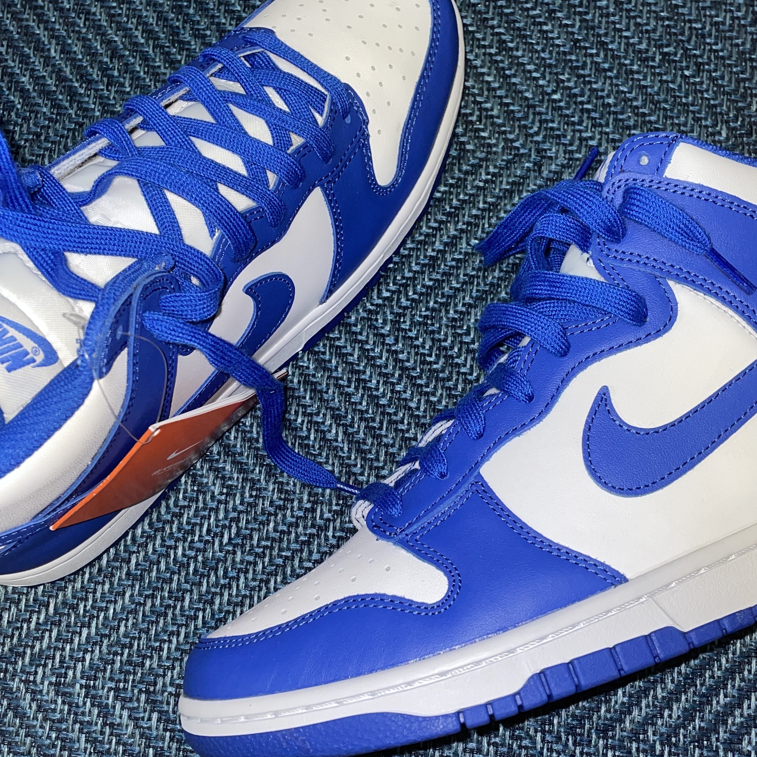 Nike Dunk High Retro Game Royal 착용 스타일