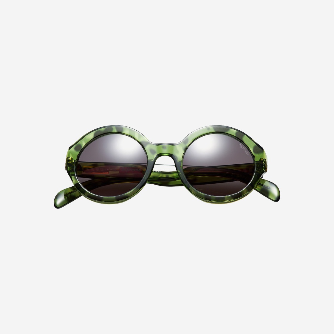 Supreme Downtown Sunglasses Green Tortoise - 21SS 상세 이미지 1