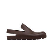 (W) Bottega Veneta Puddle Sandals Ebony