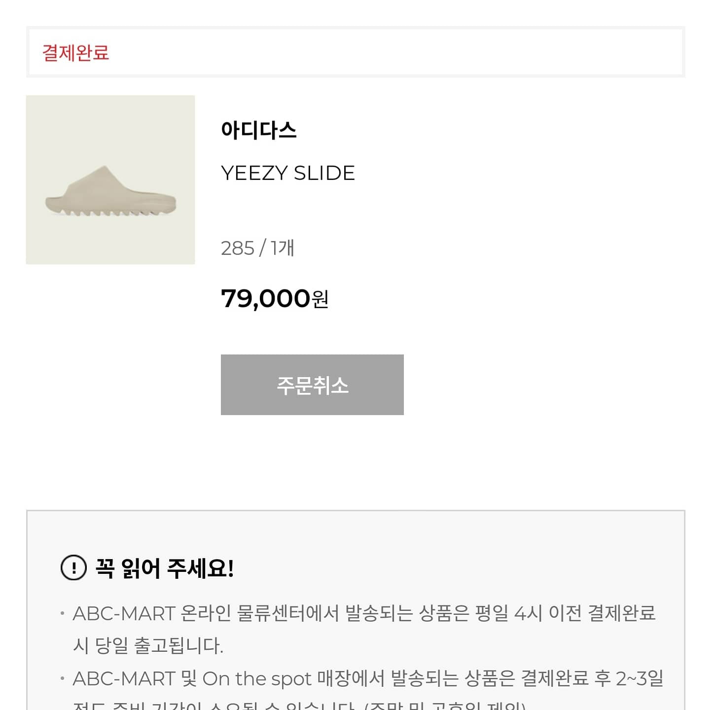 Adidas Yeezy Slide Pure 착용 스타일 - 3
