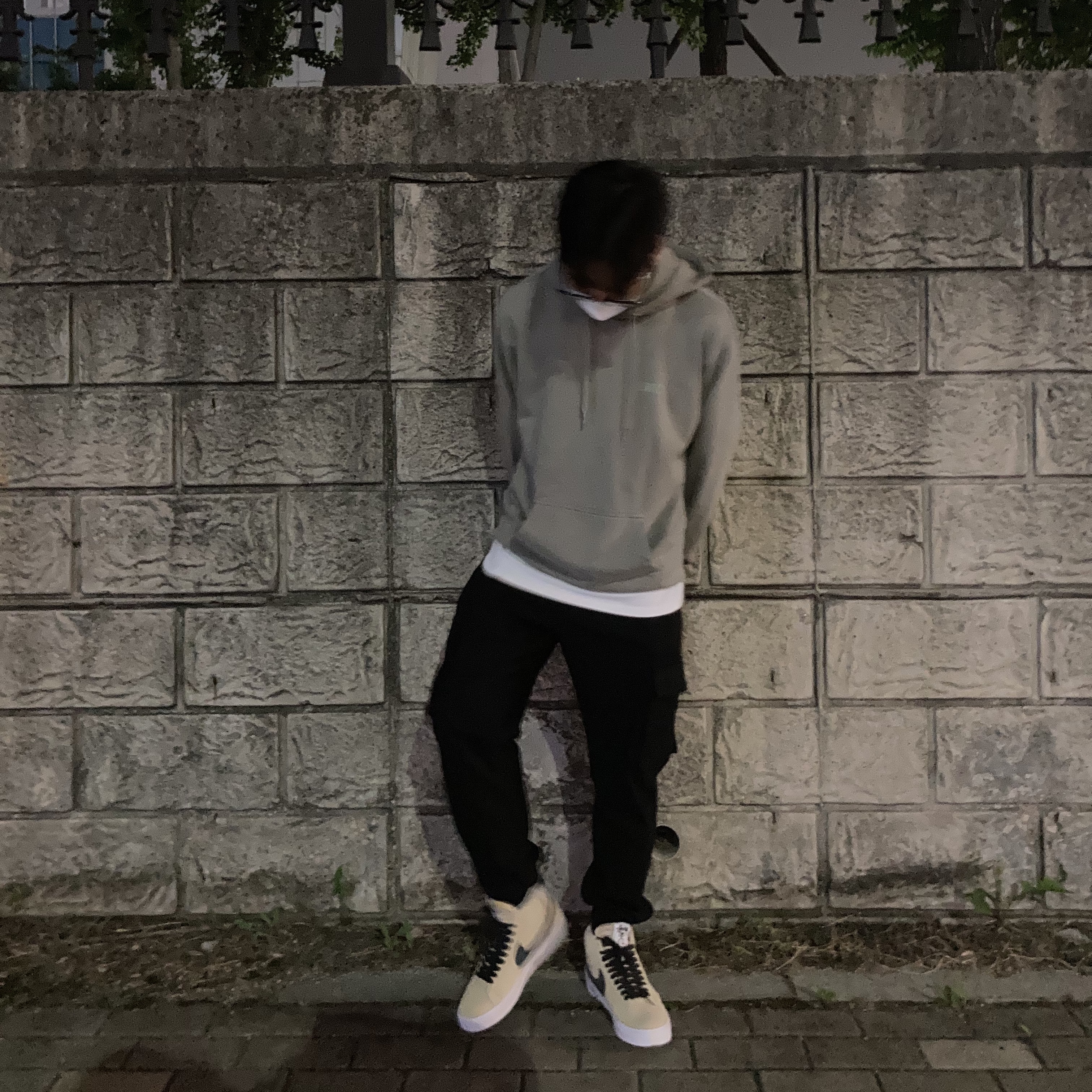Nike x Stussy SB Zoom Blazer Mid 착용 스타일 - 2