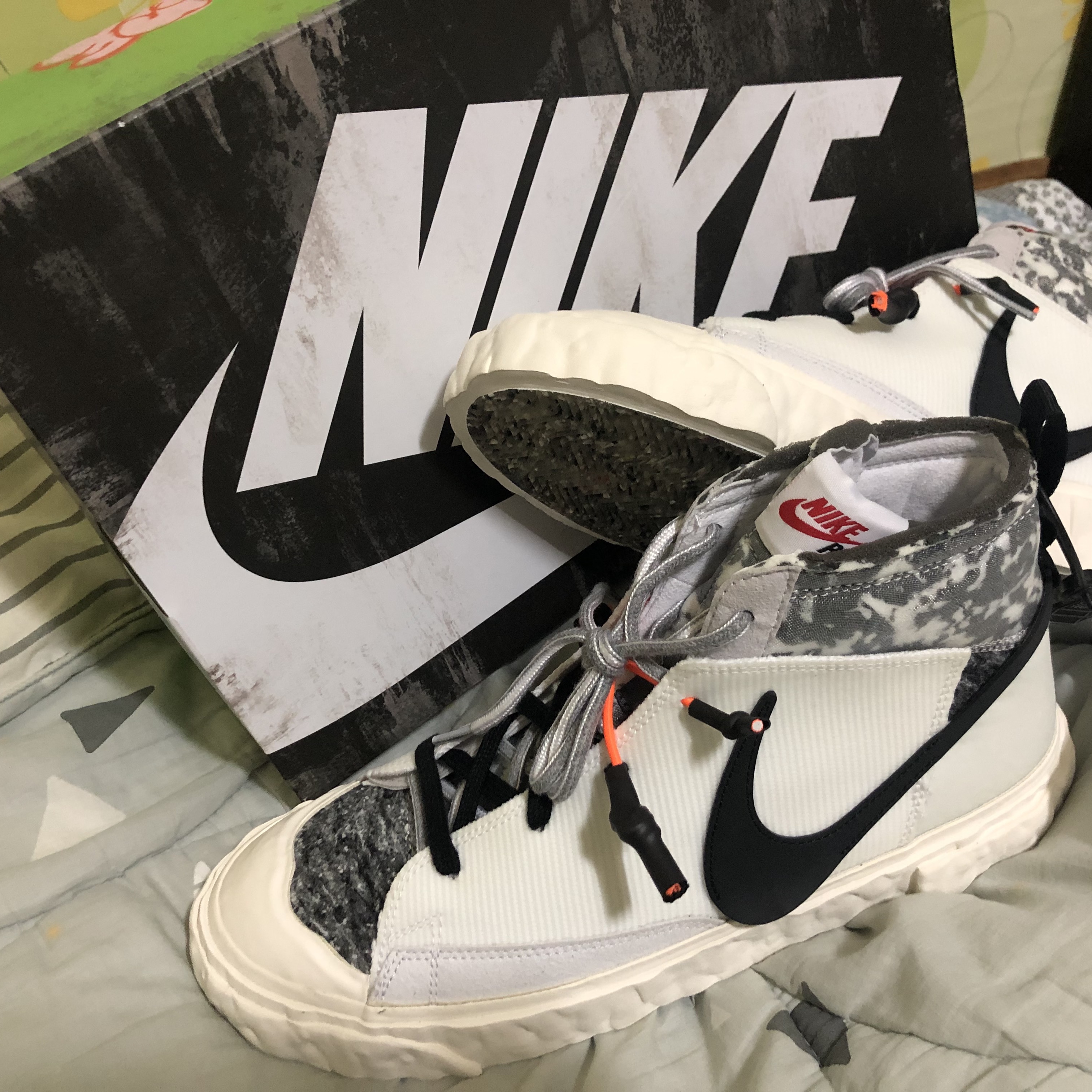 Nike x Readymade Blazer Mid White 착용 스타일