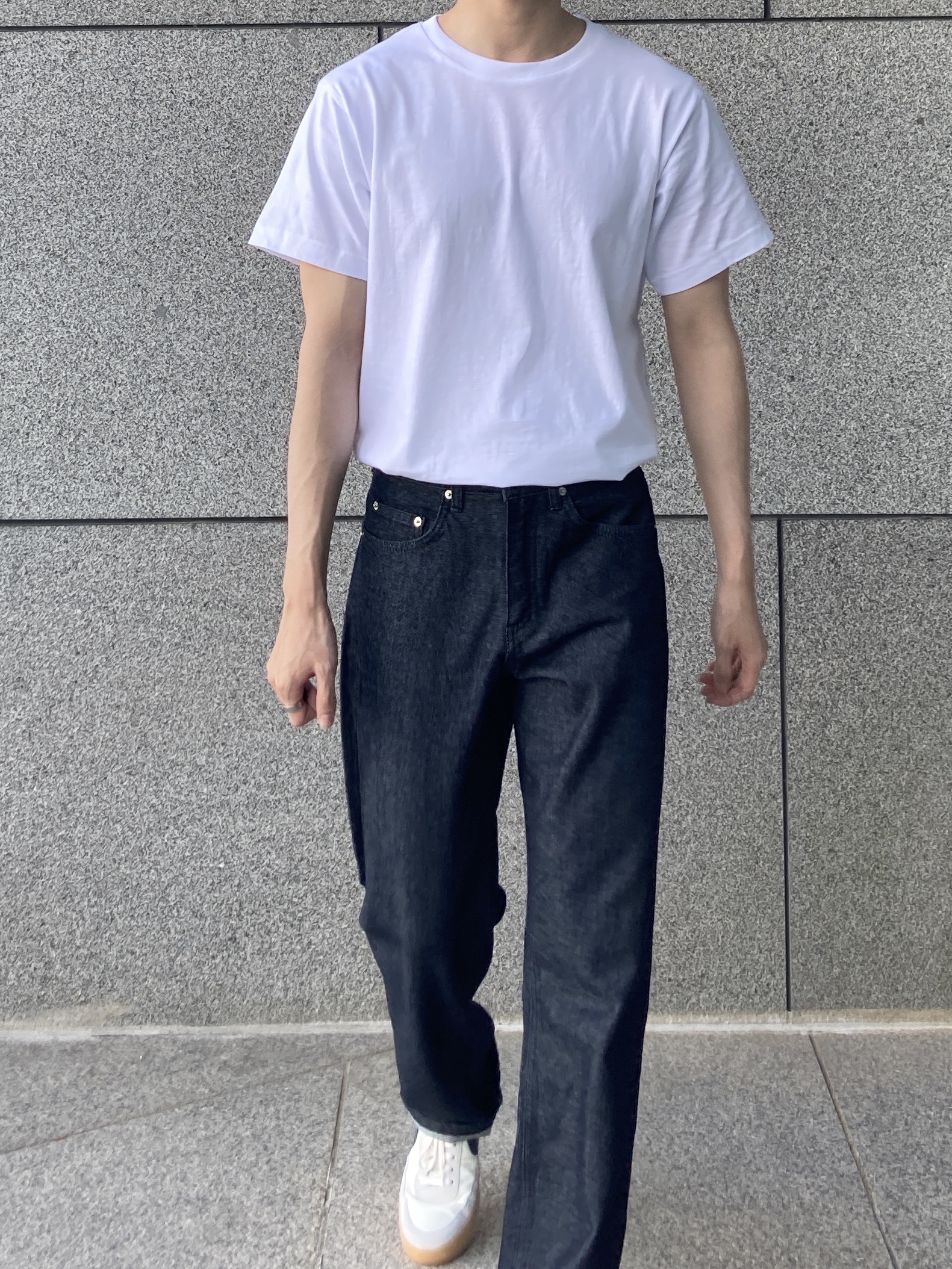 Nike x J.Crew Killshot 2 Sail Midnight Navy 착용 스타일 - 2
