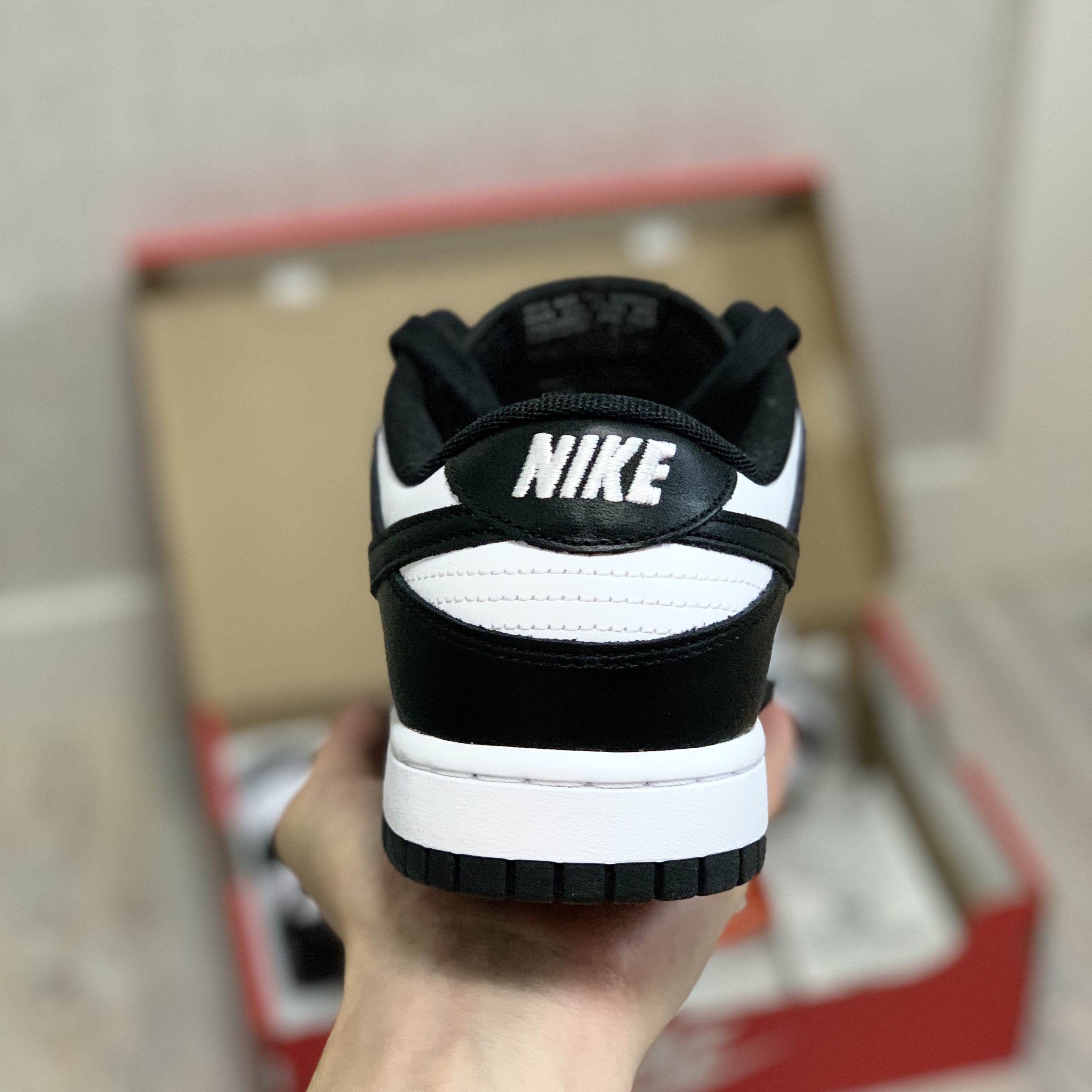 Nike Dunk Low Retro Black 착용 스타일 - 4