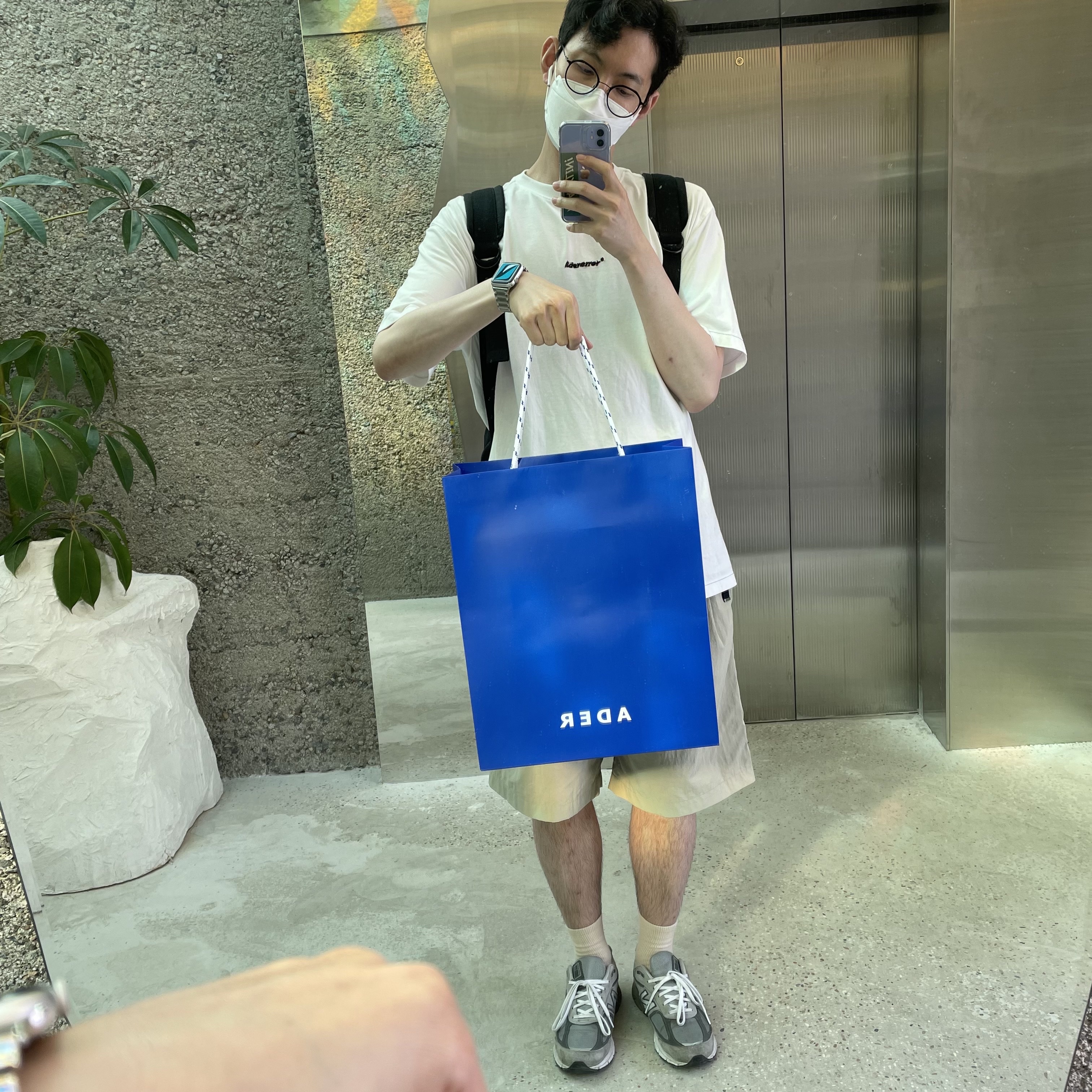 Camper x Ader Error Proto-240-S Cinder German Shoes 착용 스타일 - 1