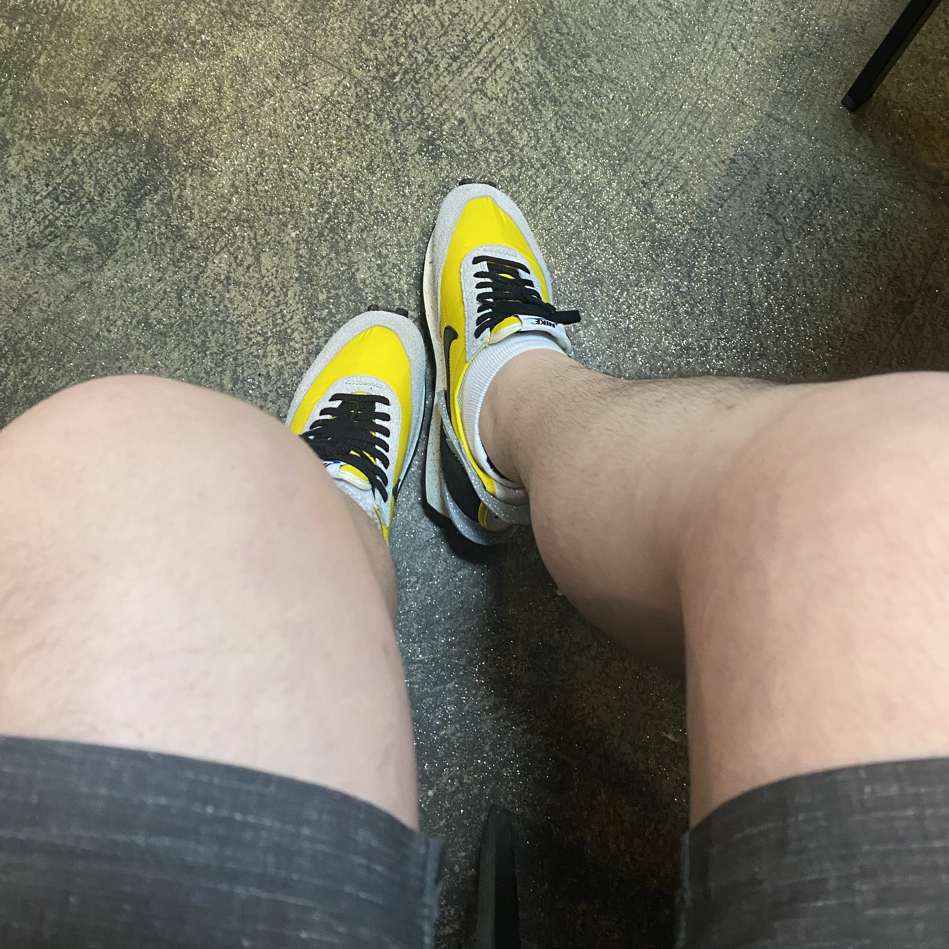 Nike x Undercover Daybreak Bright Citron 착용 스타일