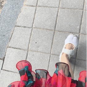 (W) Nike Air Rift Summit White 착용 스타일 - 1