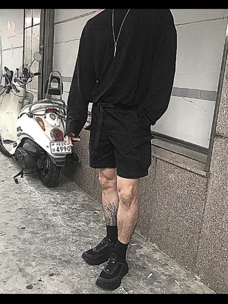 Hoka Bondi 7 Black 착용 스타일