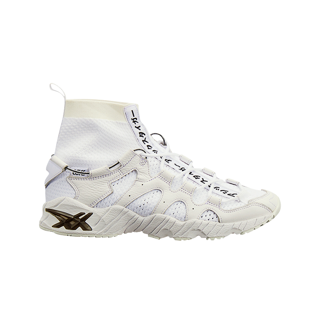 asics gel mai knit white