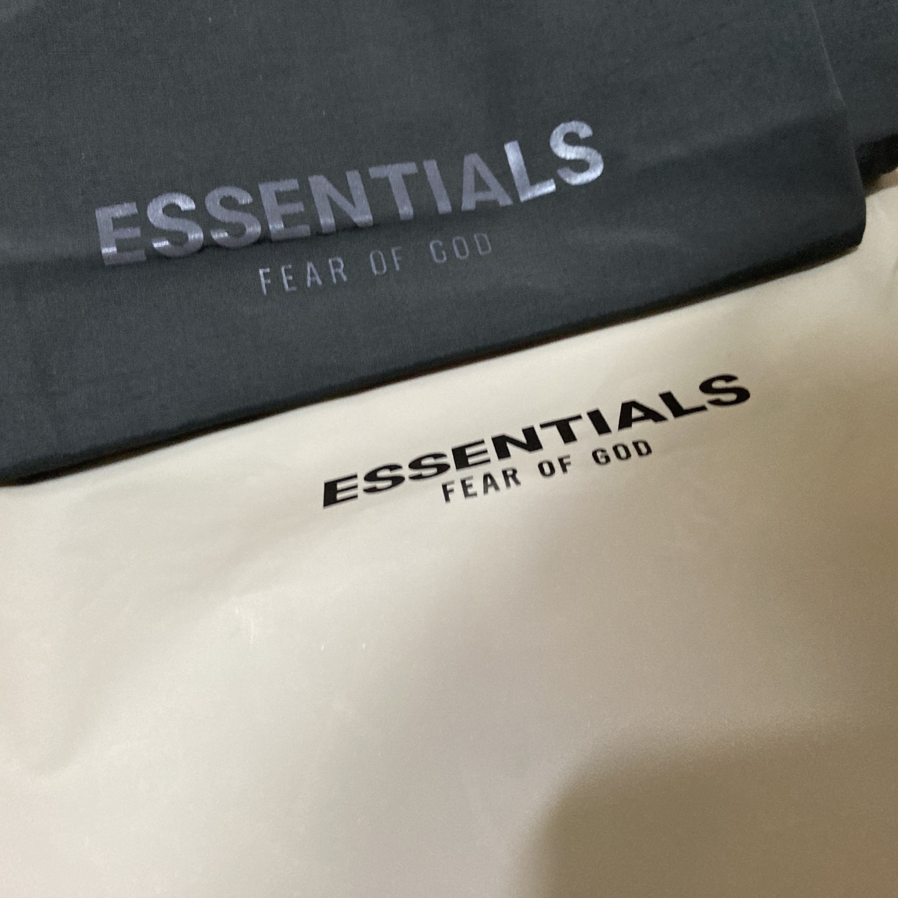 Essentials Volley Shorts Black - 21SS, Essentials Track Jacket Black - 20FW 착용 스타일 - 2