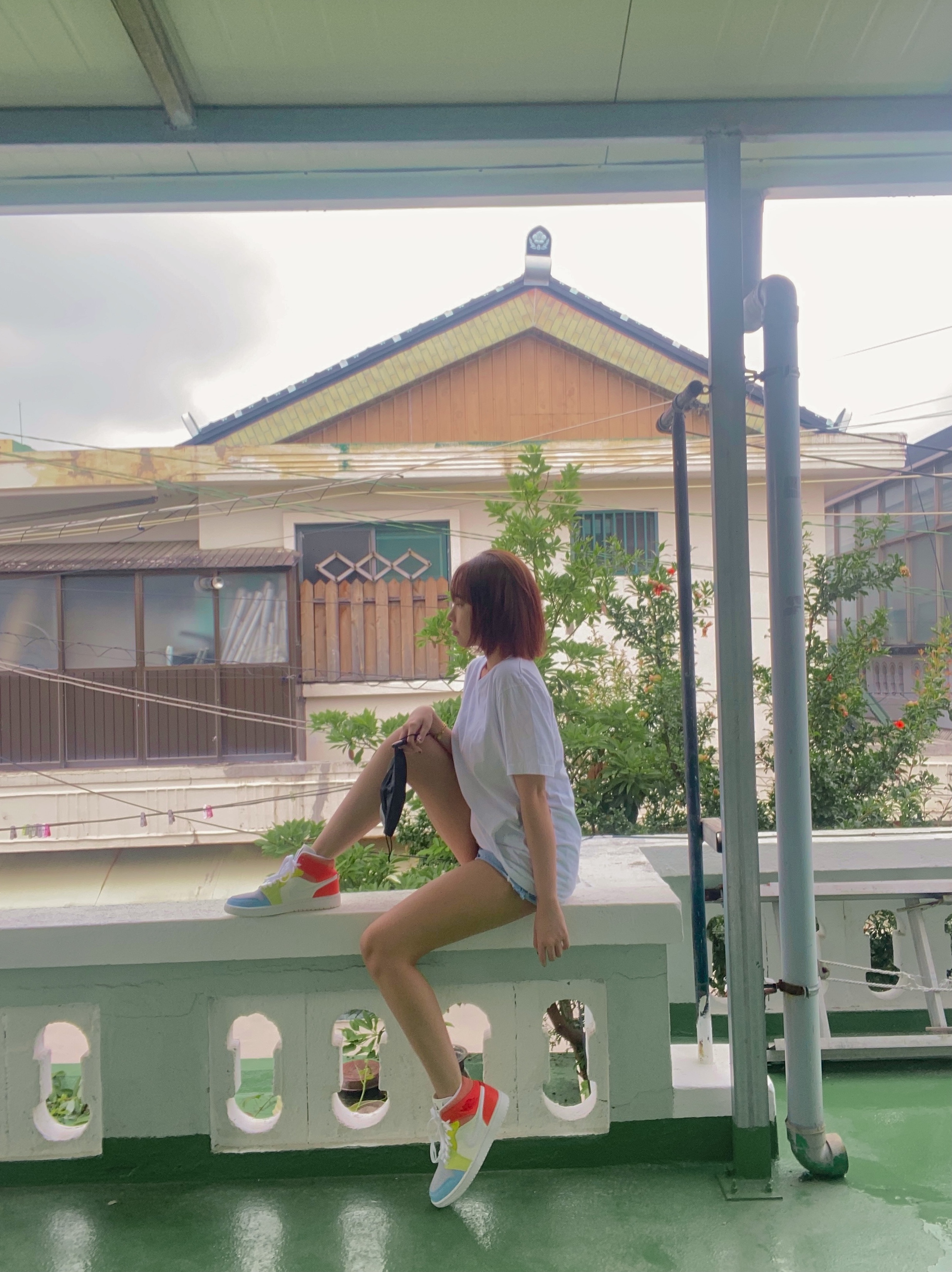 (W) Jordan 1 Mid To My First Coach 착용 스타일