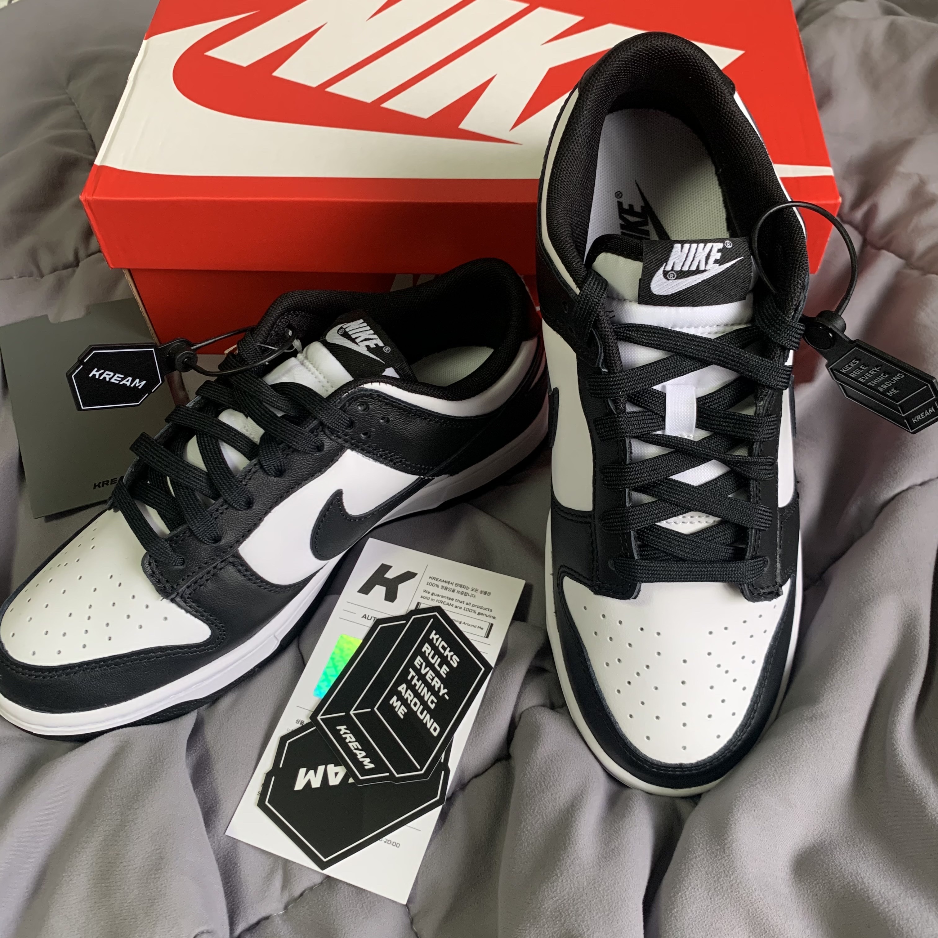 Nike Dunk Low Retro Black 착용 스타일