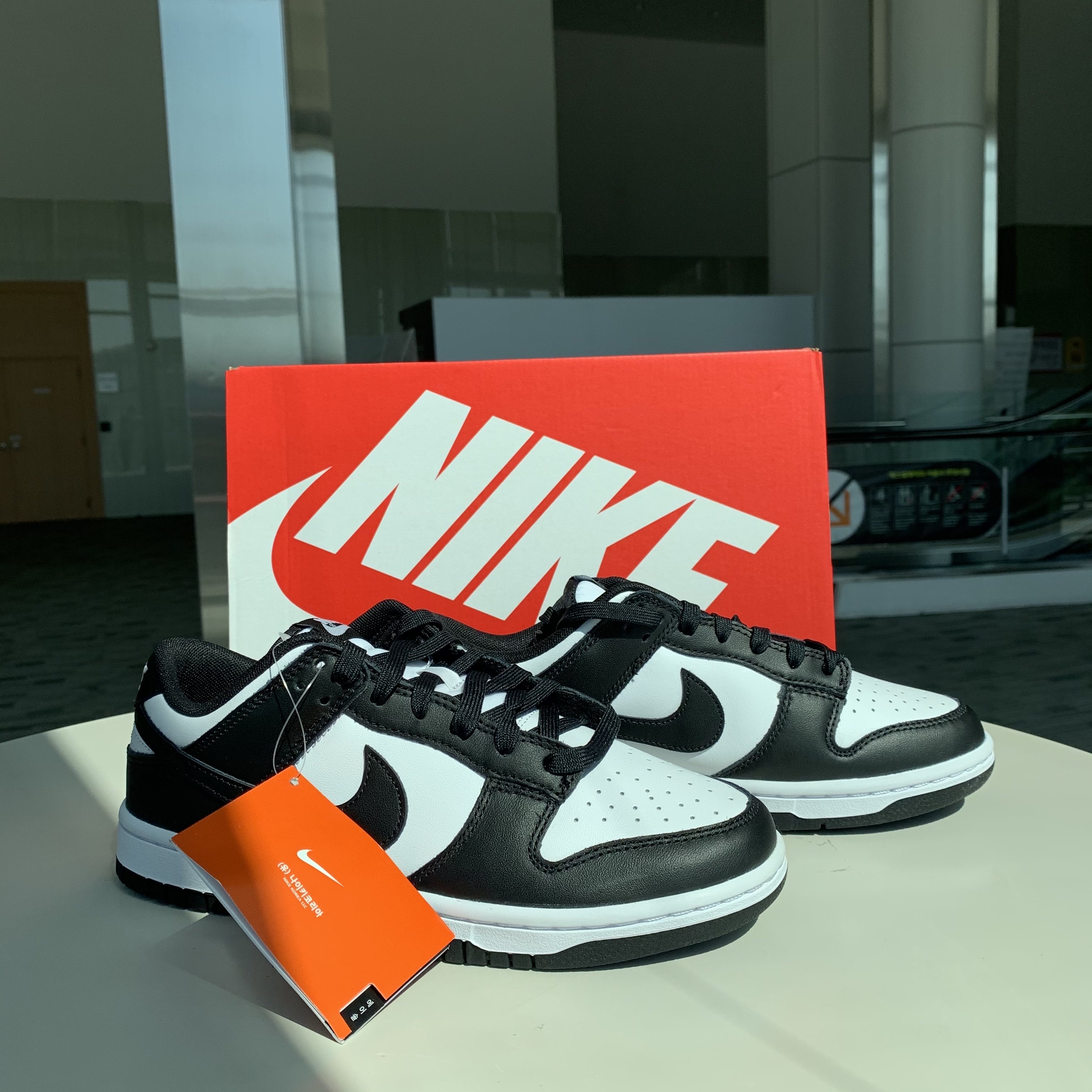 Nike Dunk Low Retro Black 착용 스타일 - 4