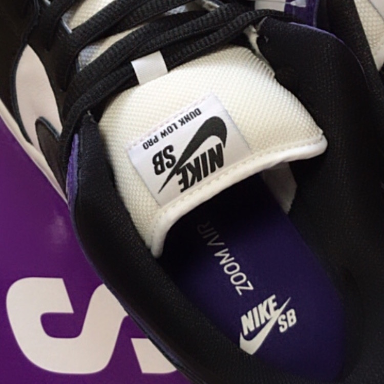 Nike SB Dunk Low Pro Court Purple 착용 스타일 - 1