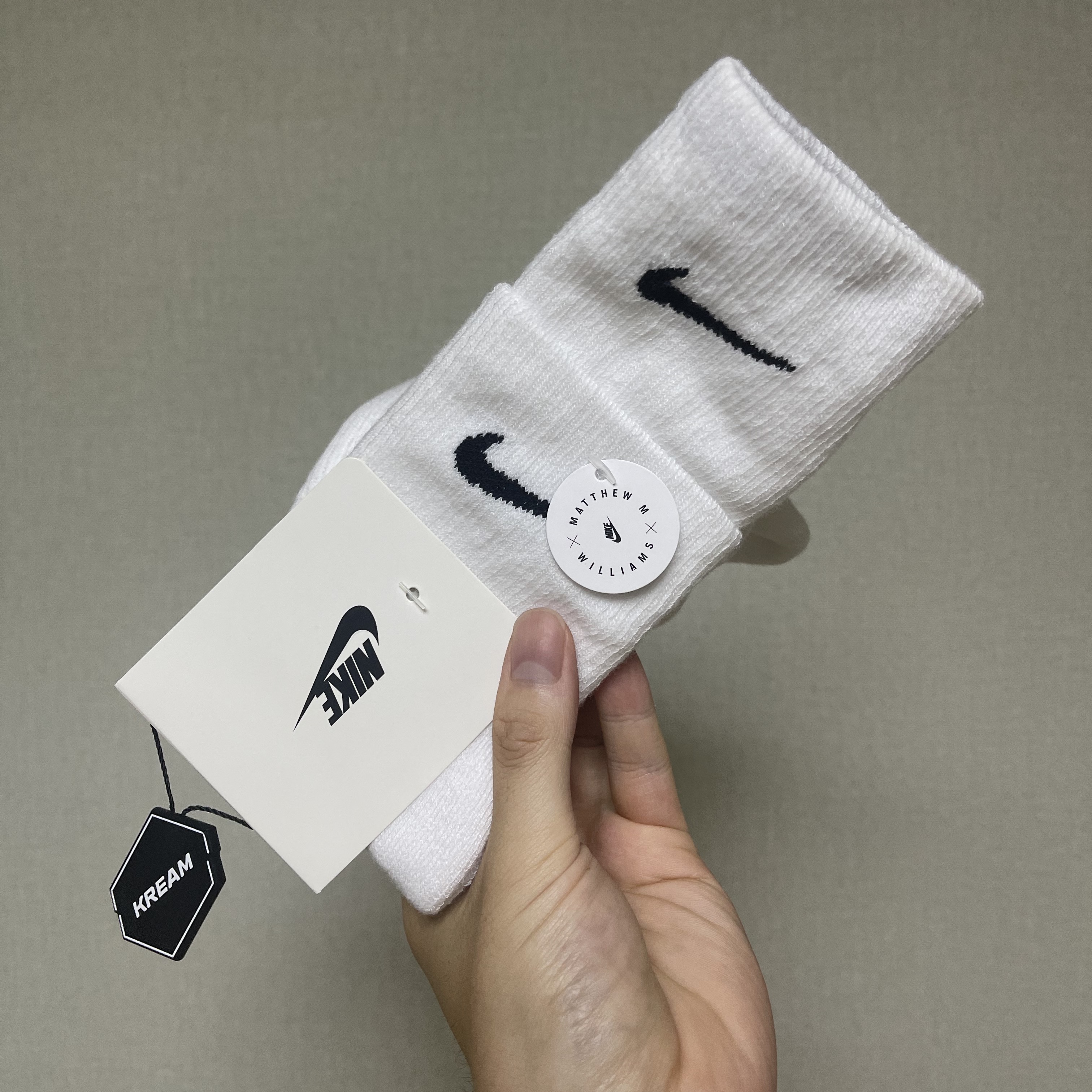 Nike x Matthew M Williams NRG Socks White 착용 스타일