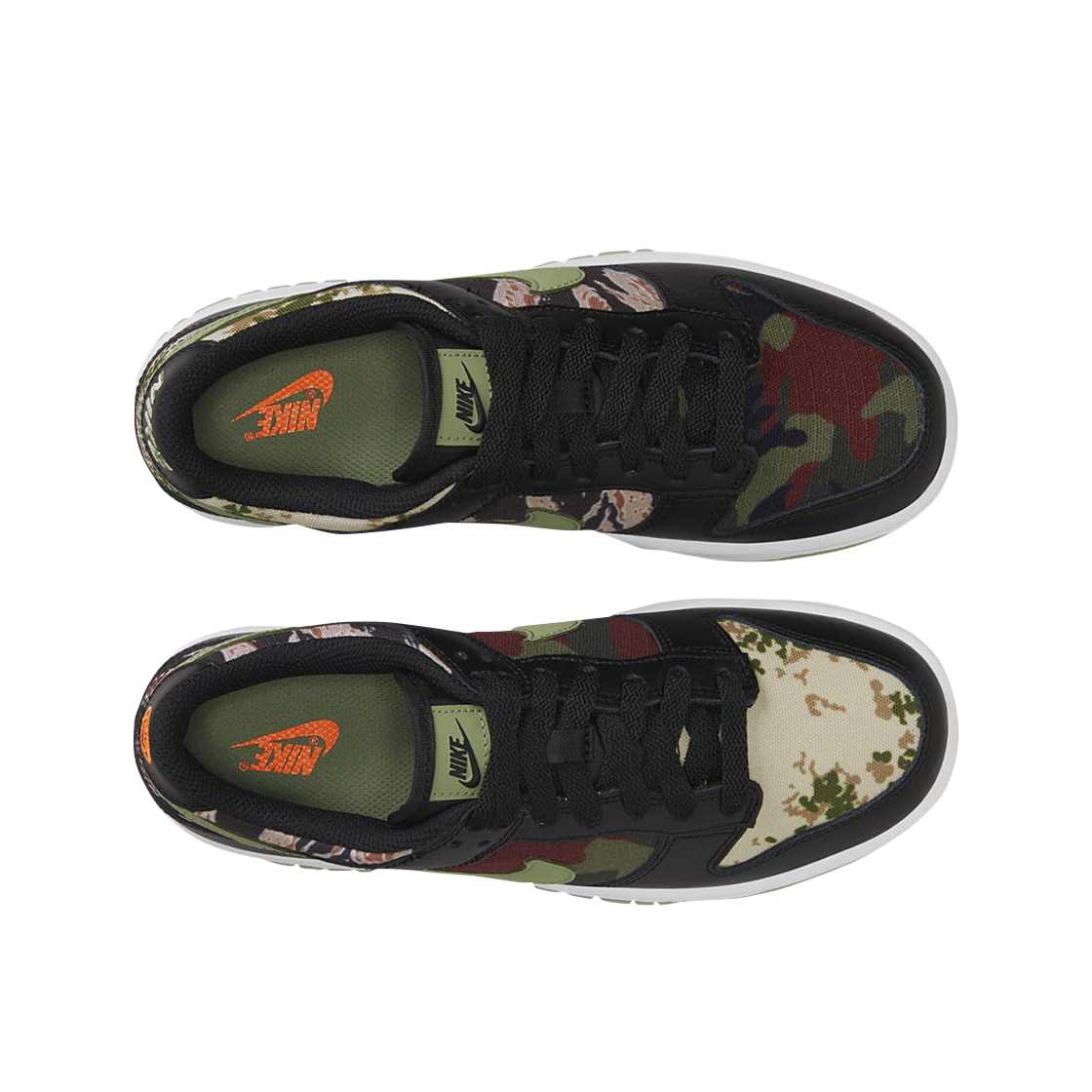 나이키 덩크 로우 SE 블랙 멀티 카모(Nike Dunk Low SE Black Multi Camo) - 2