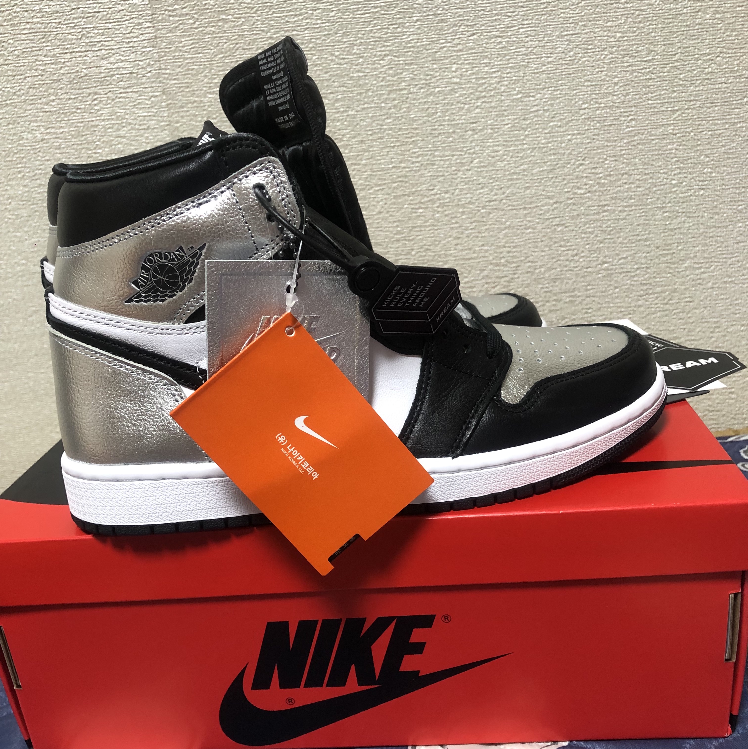 (W) Jordan 1 Retro High OG Silver Toe ์ฐฉ์ฉ ์คํ์ผ - 3