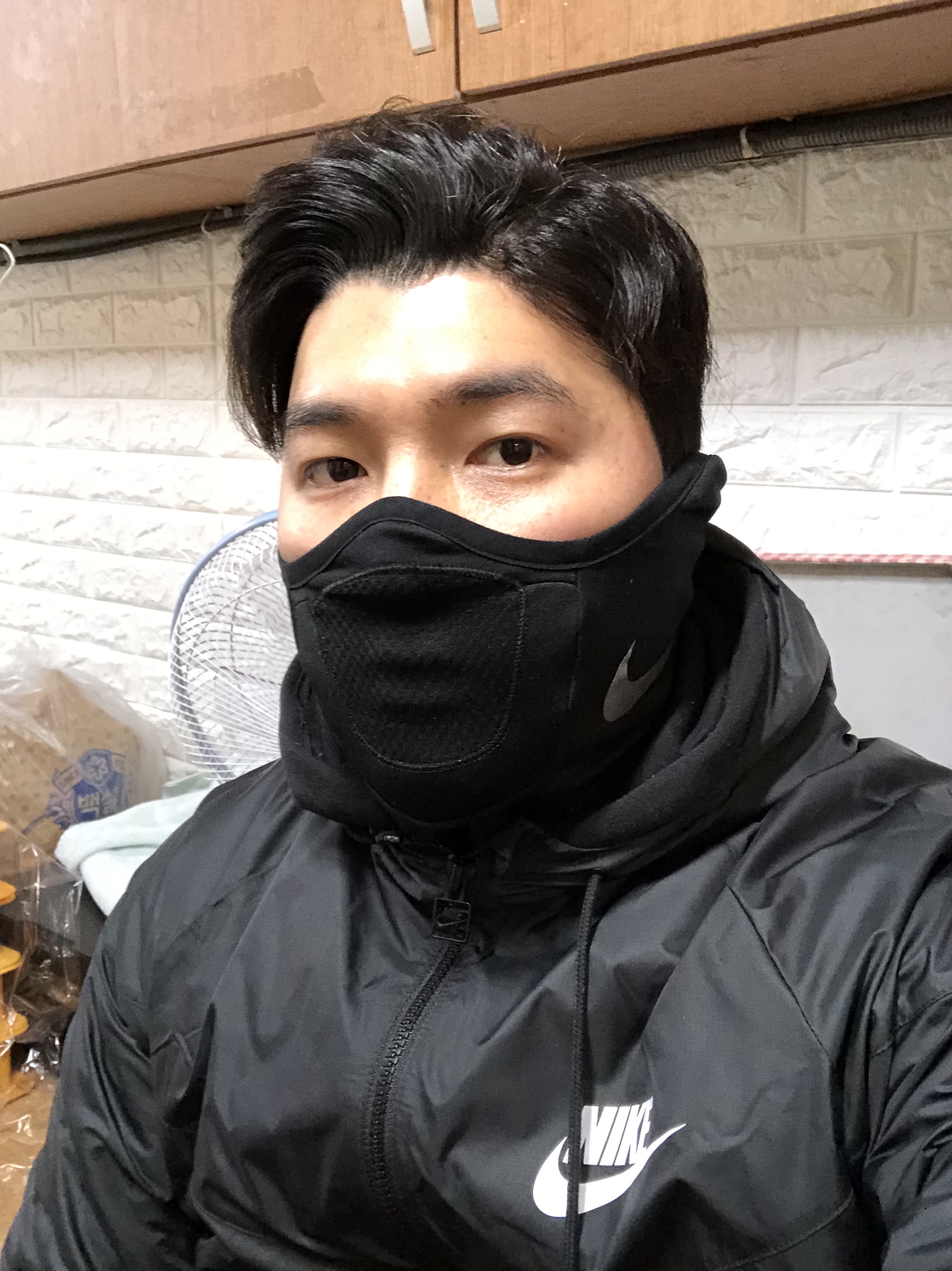 Nike H86 Korea Cap Black 착용 스타일 - 3