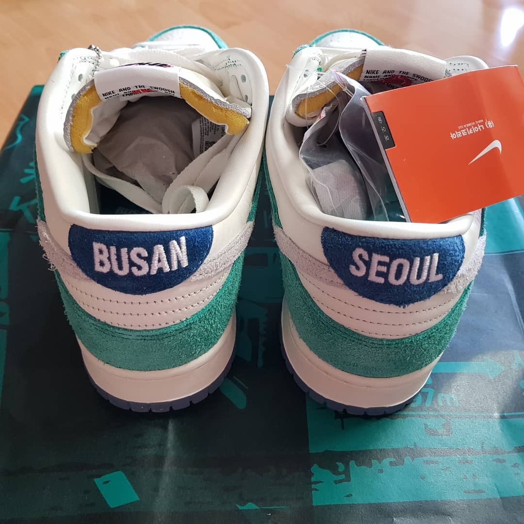 Nike x Kasina Dunk Low Road Sign - Kasina Exclusive 착용 스타일 - 4