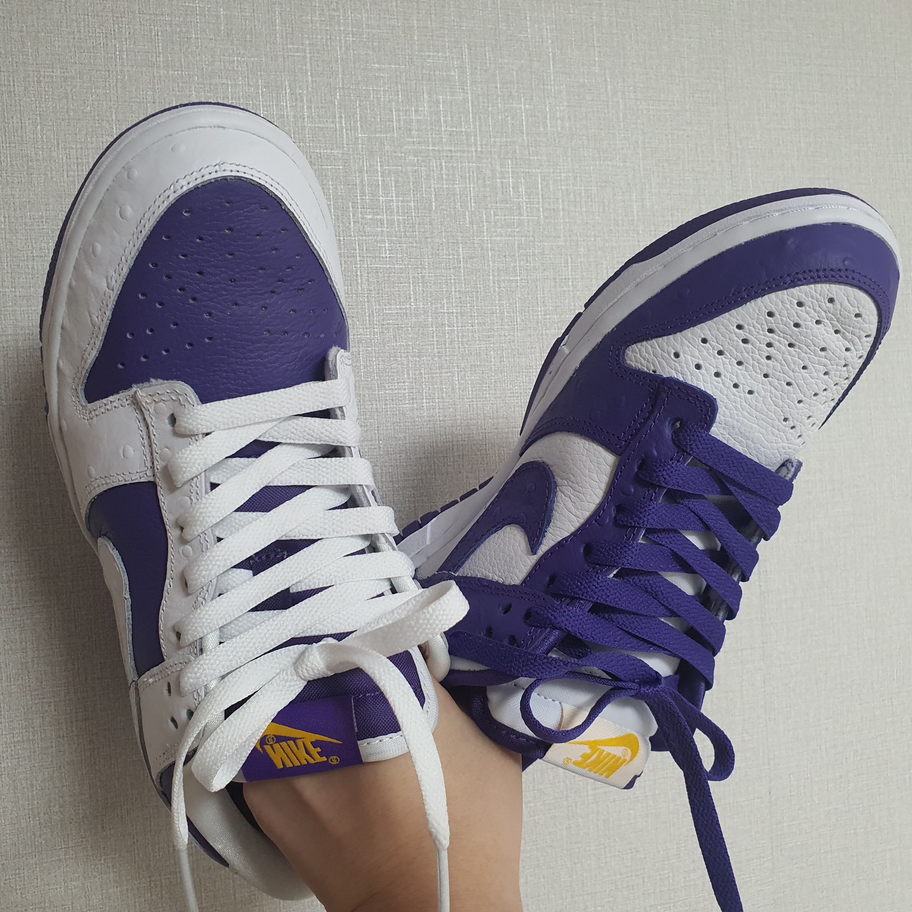 (W) Nike Dunk Low SE Flip 착용 스타일 - 3