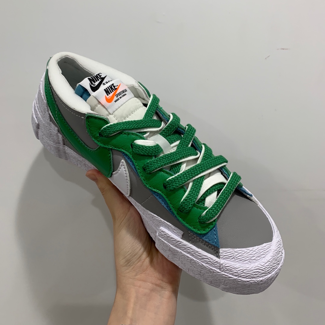 Nike x Sacai Blazer Low Classic Green 착용 스타일