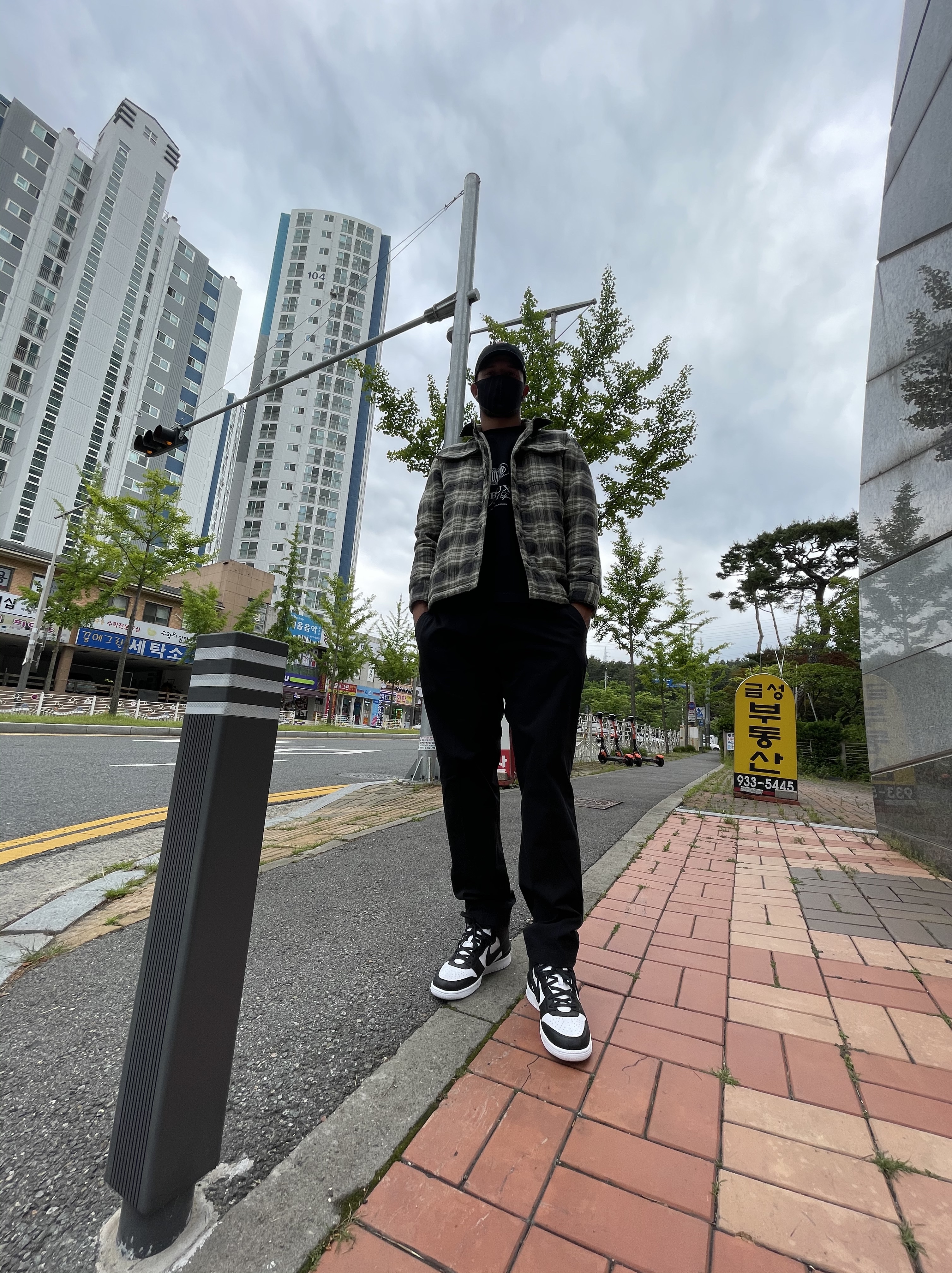 Nike x Ambush Dunk High Black 착용 스타일